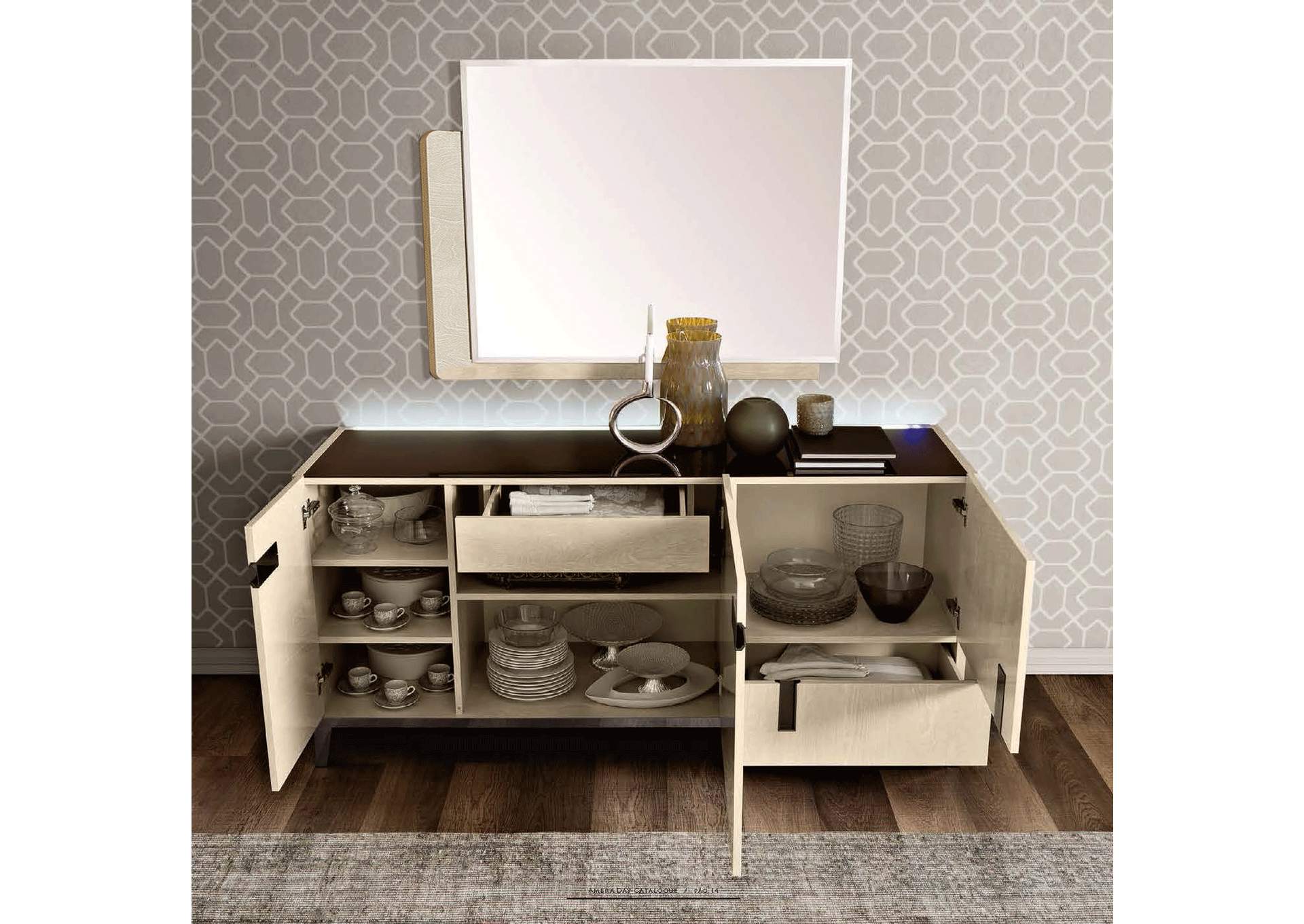 Ambra 3 Door Buffet SET image 3