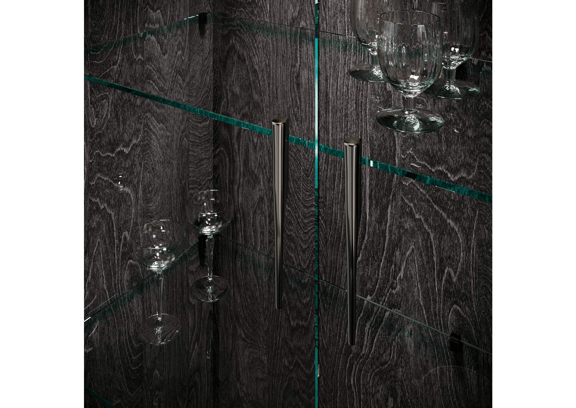 Krystal 2 Door Vitrine SET image 3