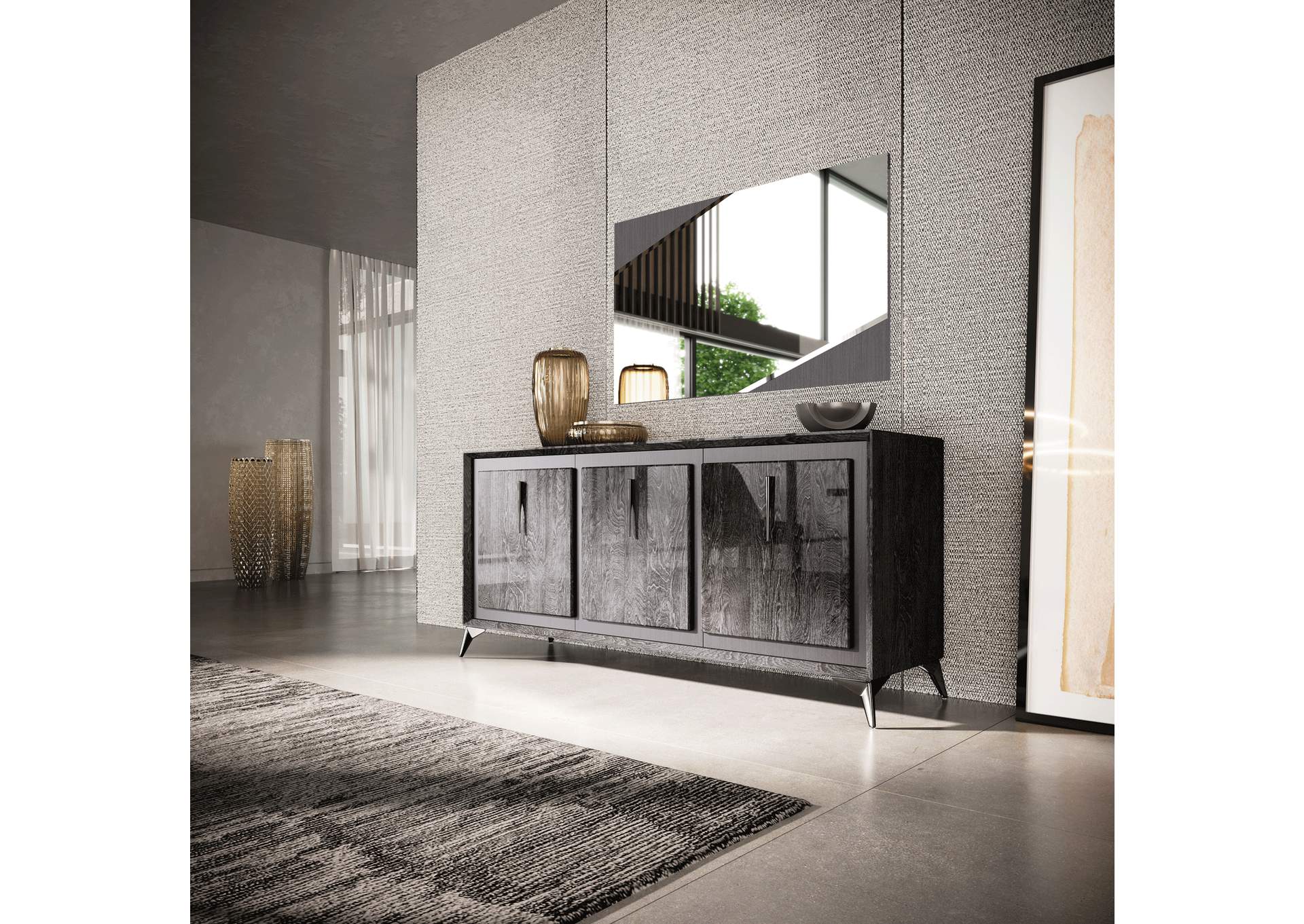 Krystal Buffet with Mirror SET image 3