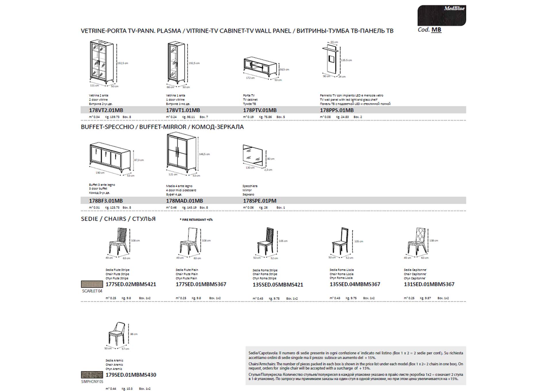 Krystal Buffet with Mirror SET image 7