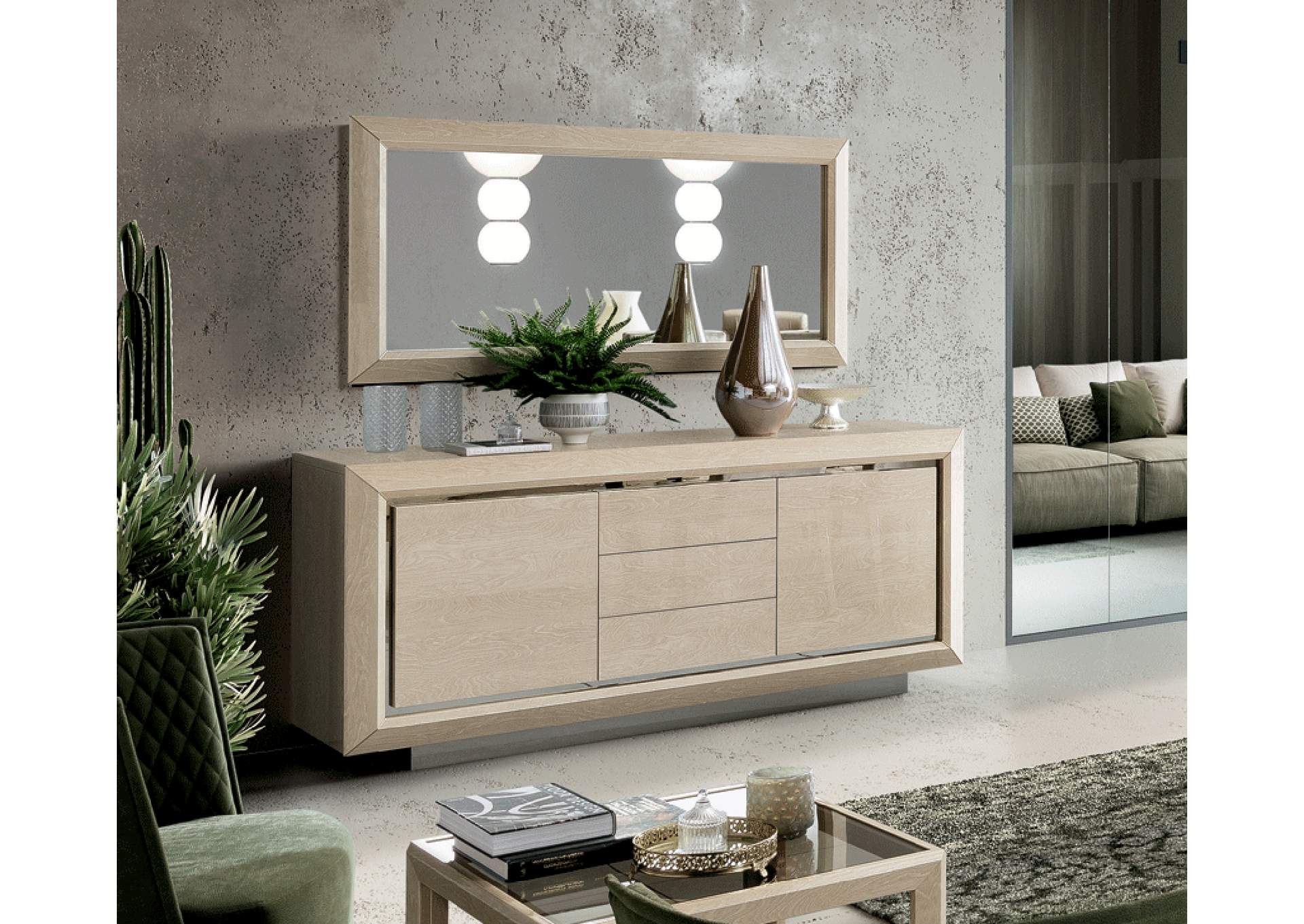 Elite Large Buffet Ivory SET image 1