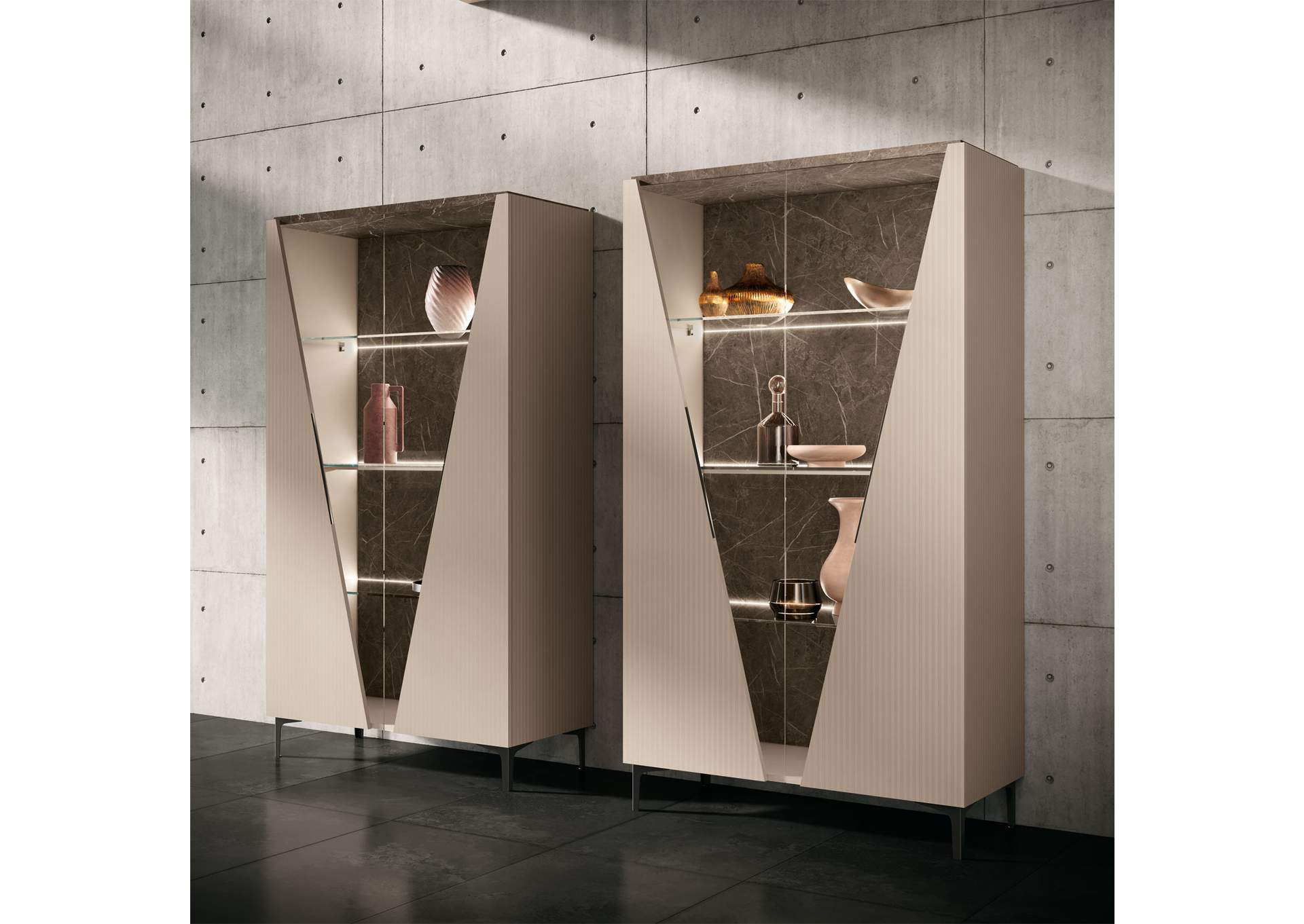 Fidia 2 Door Vitrine SET image 5