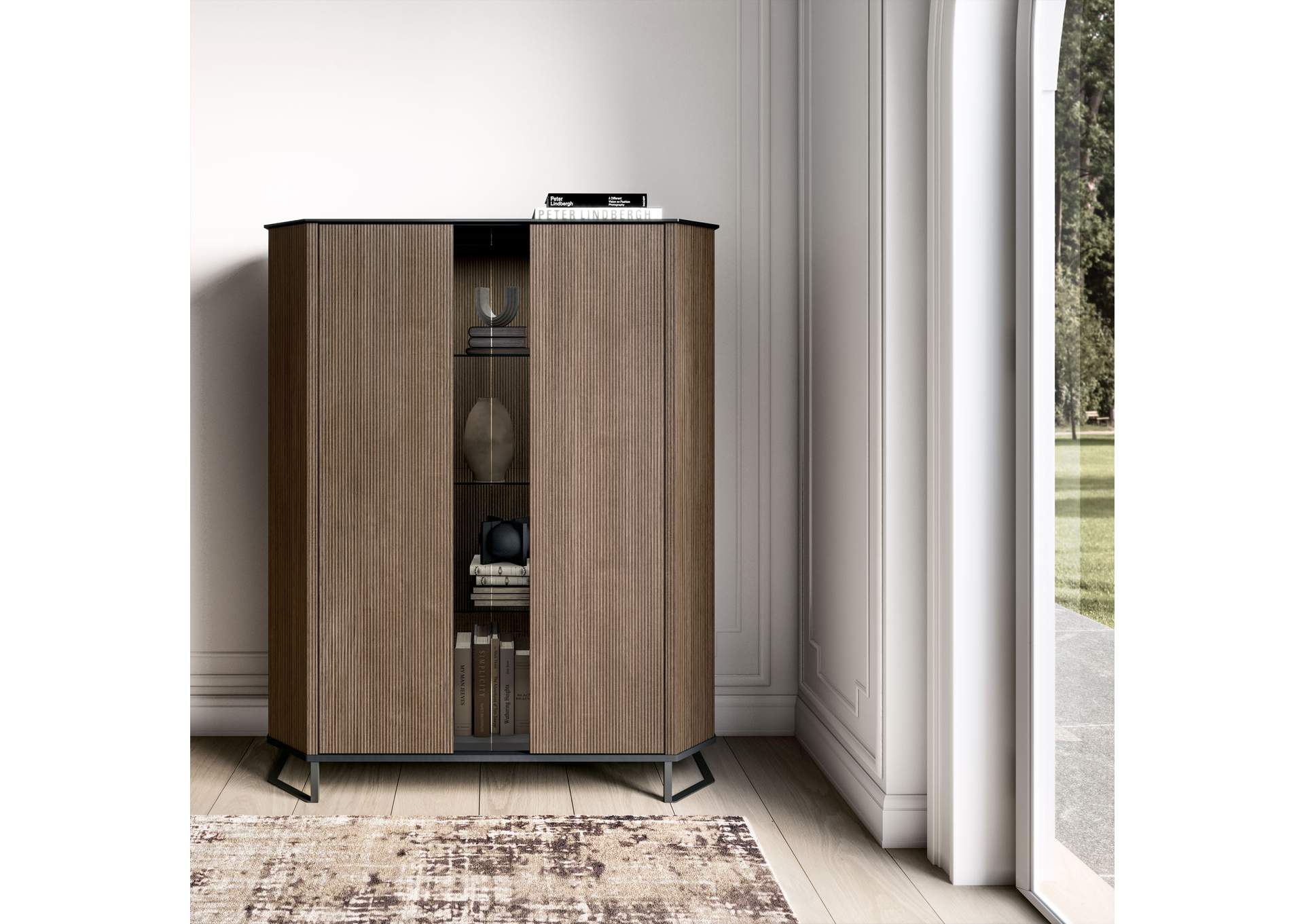 Hexagon 2 Door Cabinet SET image 3