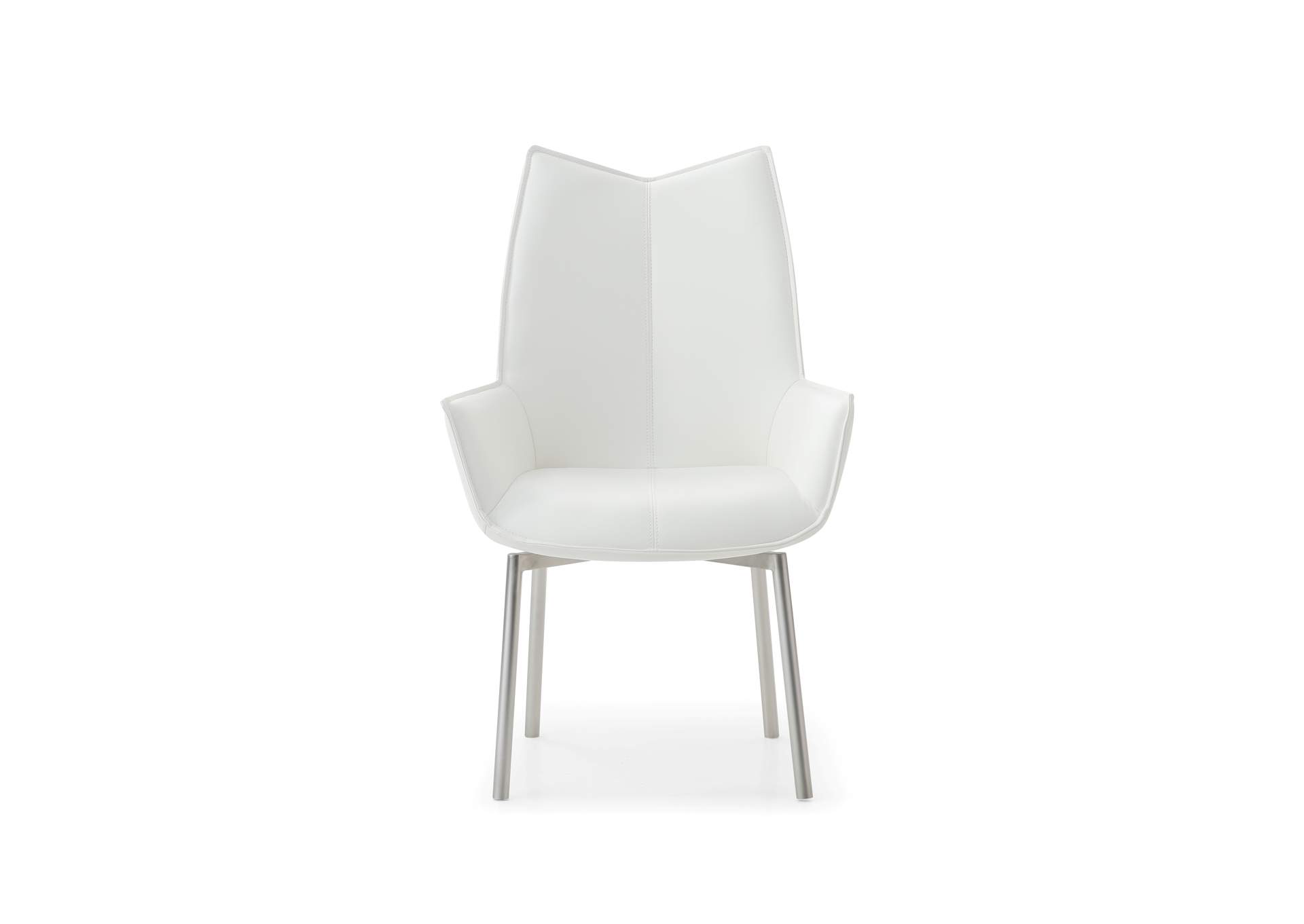 1218 Swivel Dining Chair White SET image 7