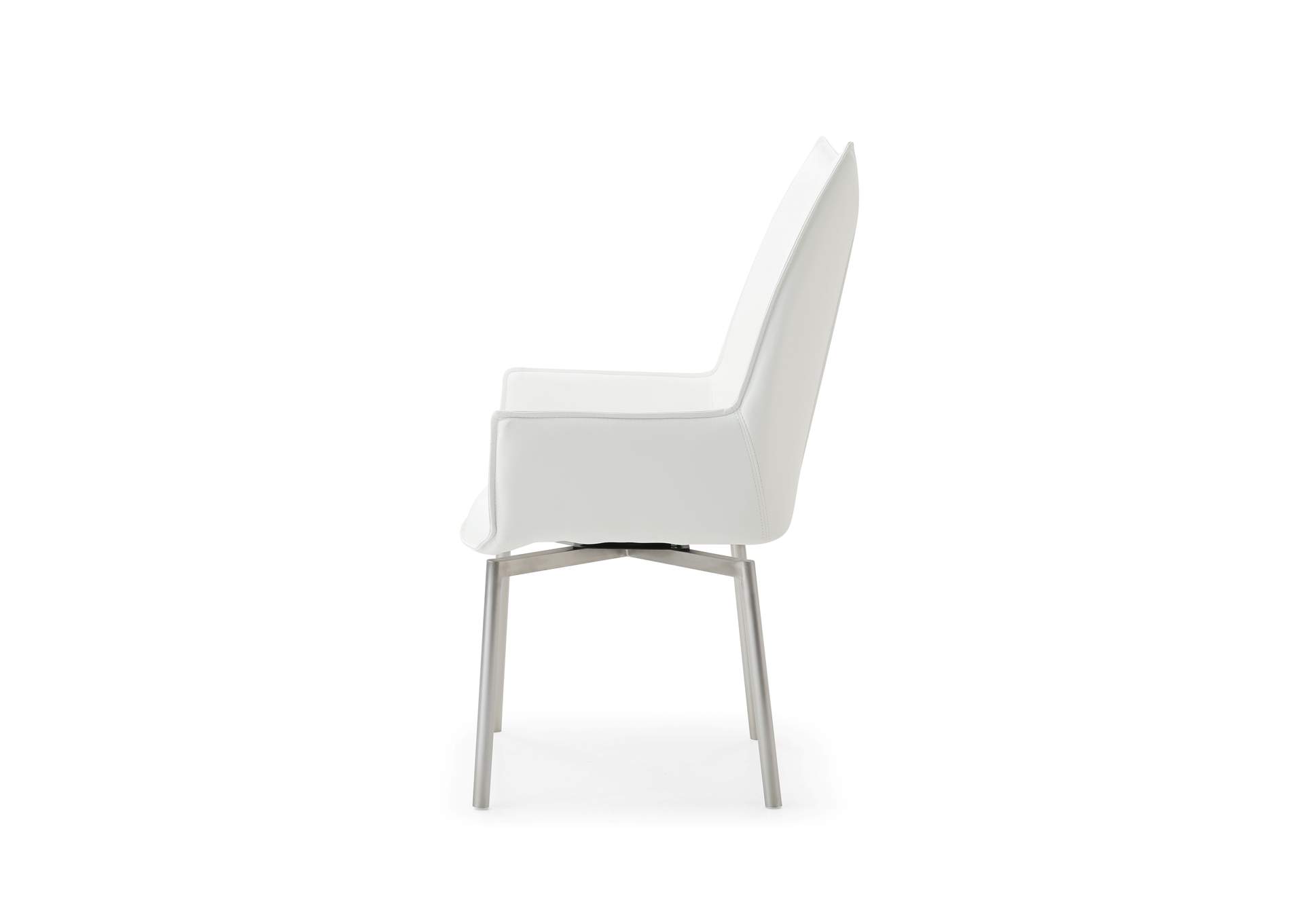 1218 Swivel Dining Chair White SET image 9