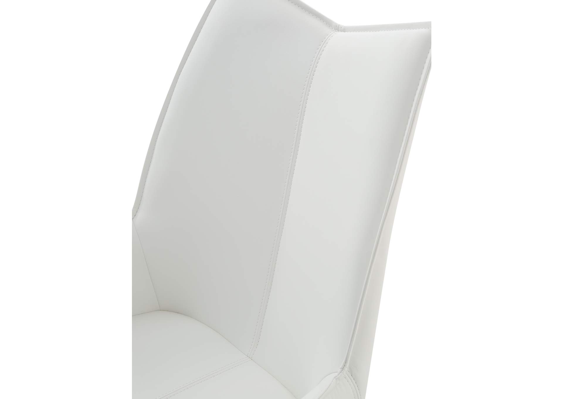 1218 Swivel Dining Chair White SET image 3