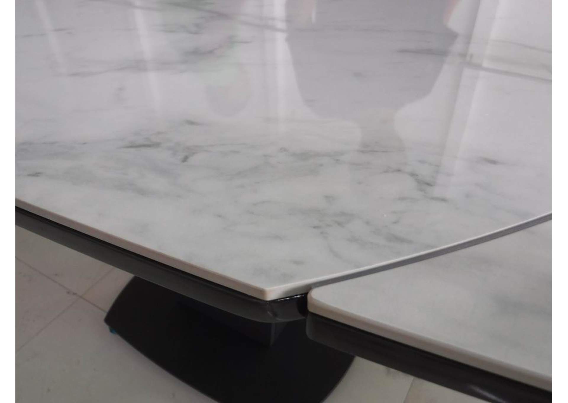 2417 Marble Table White with 3405 White Chairs SET image 6