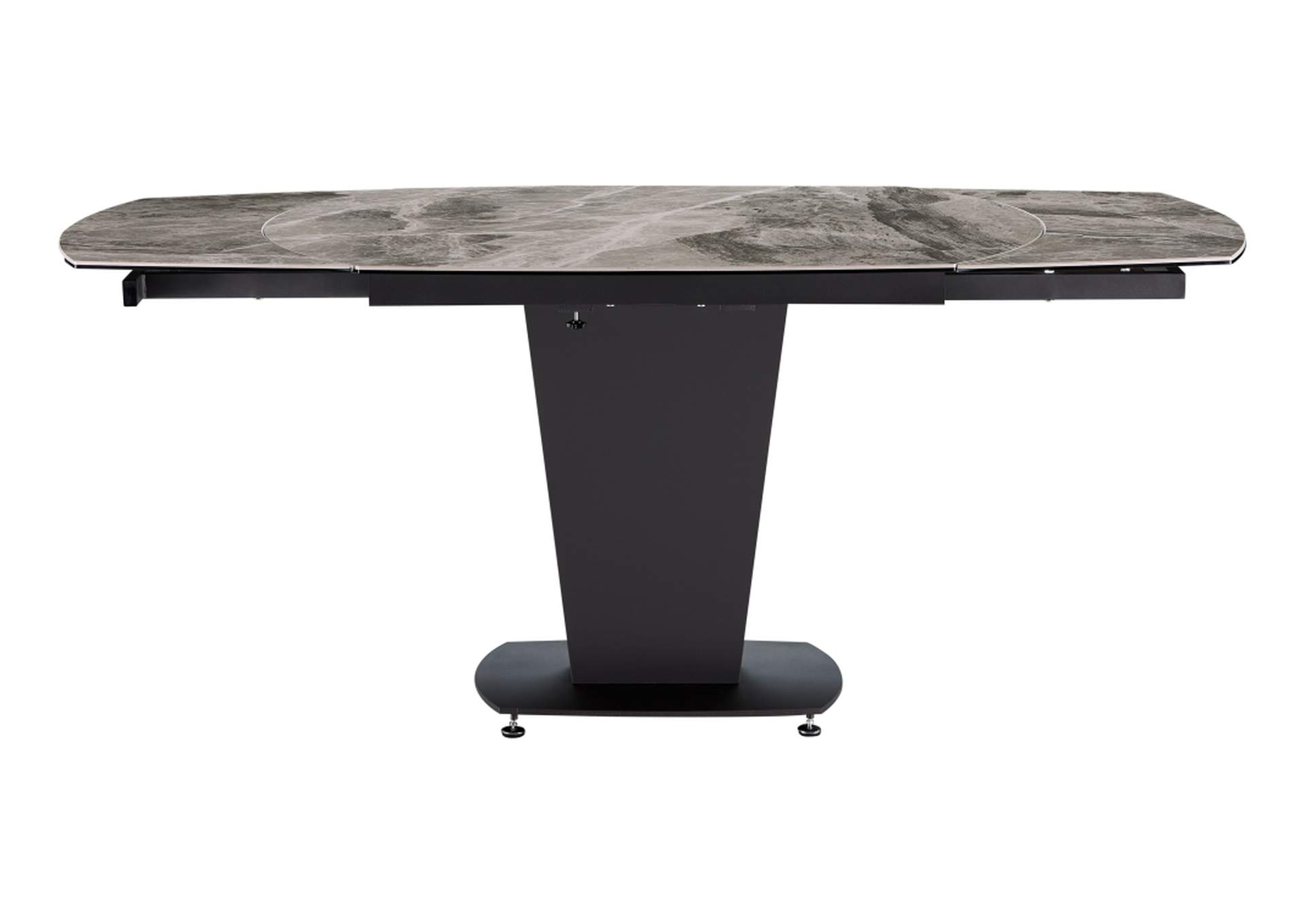 2417 Marble Table Grey Taupe with 3405 Chairs Beige SET image 15