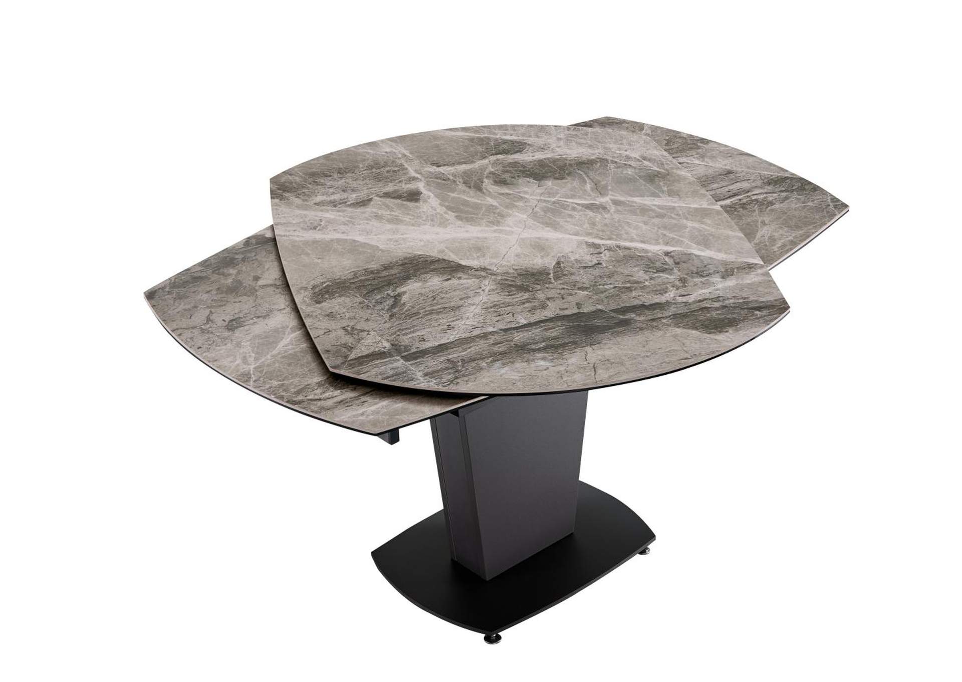 2417 Marble Table Grey Taupe with 3405 Chairs Beige SET image 9