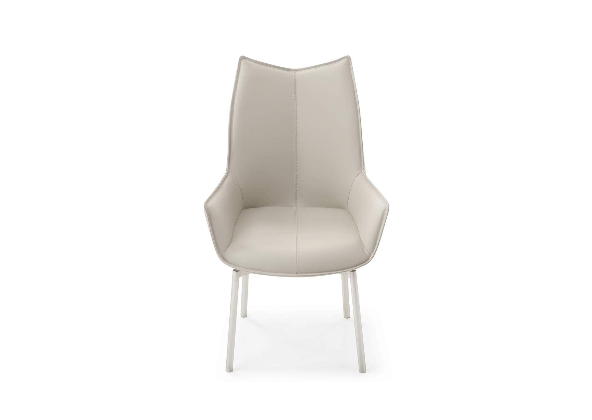1218 Swivel Dining Chair Grey Taupe SET image 4