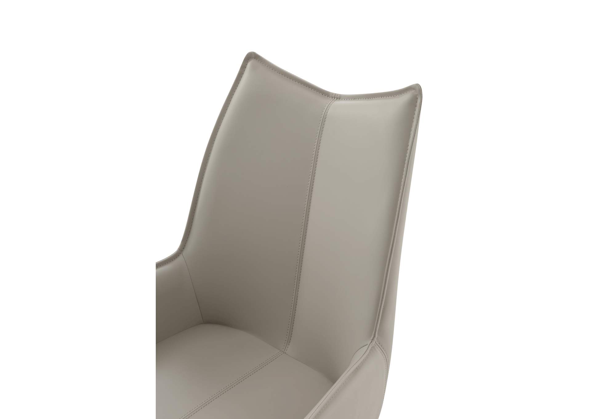 1218 Swivel Dining Chair Grey Taupe SET image 7