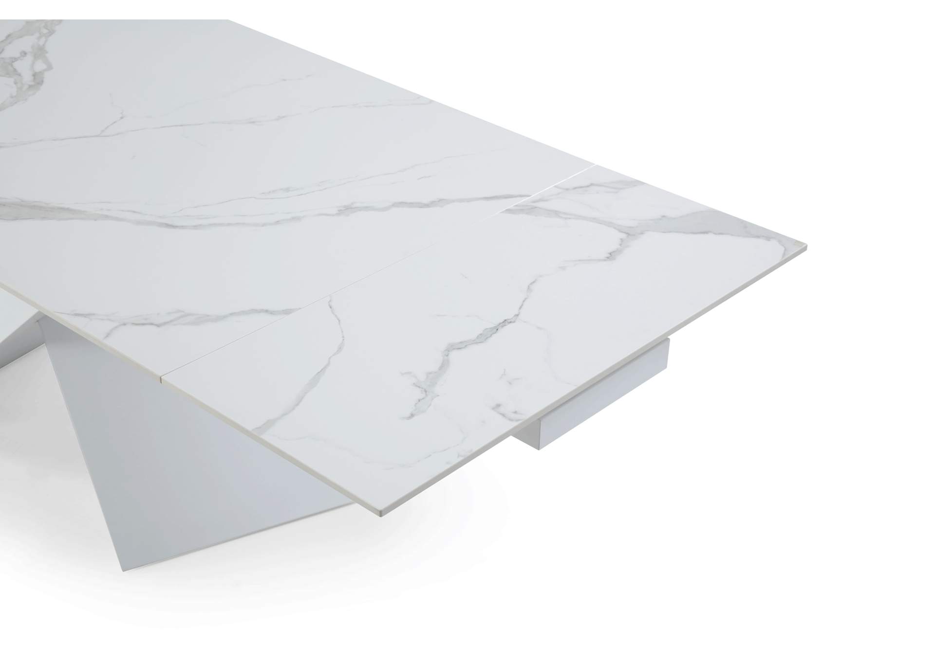 9113 Dining Table with 1218 Swivel Grey Taupe Chairs SET image 7