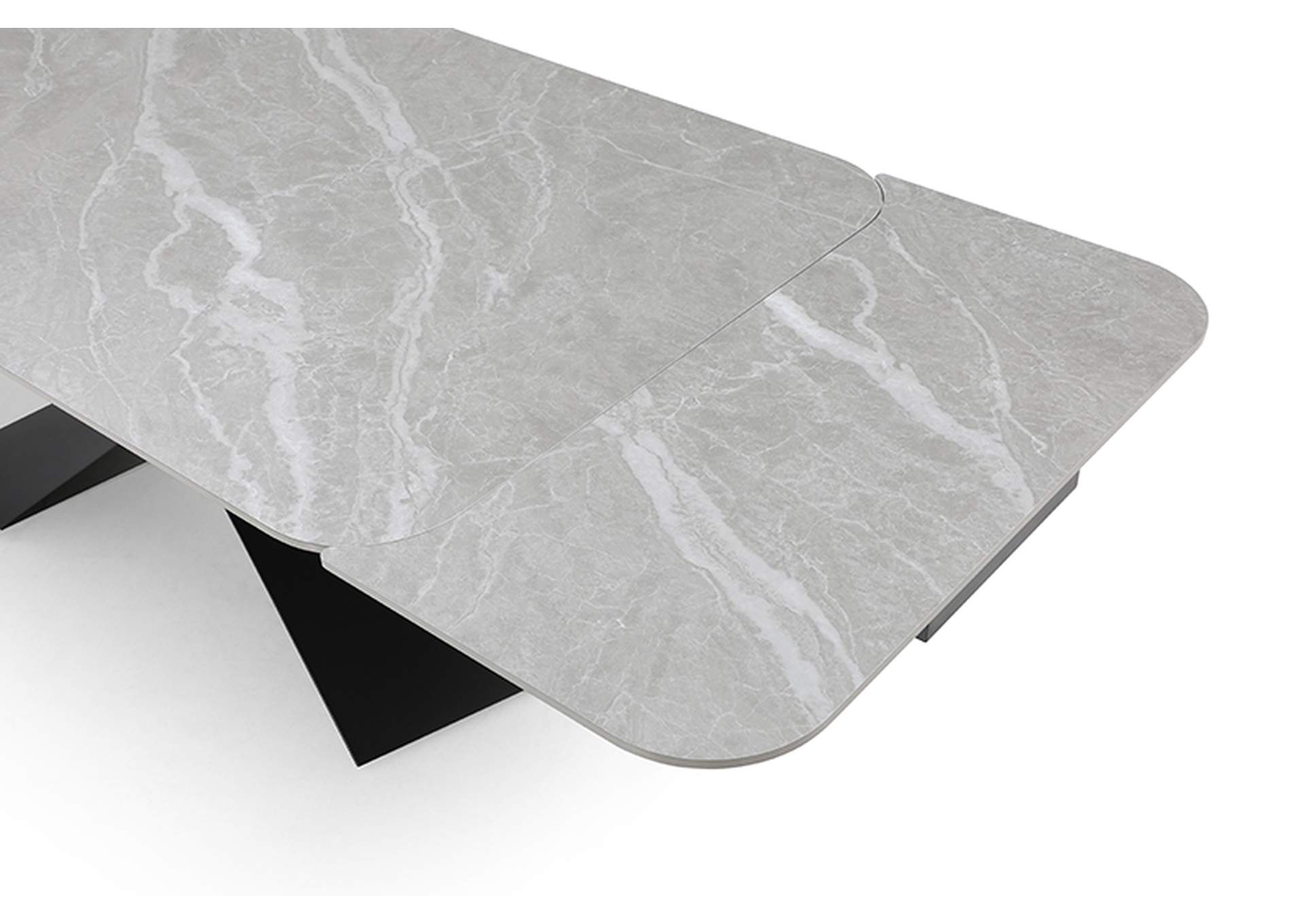 9422 Table with 1218 Swivel Dark Grey Chairs SET image 8