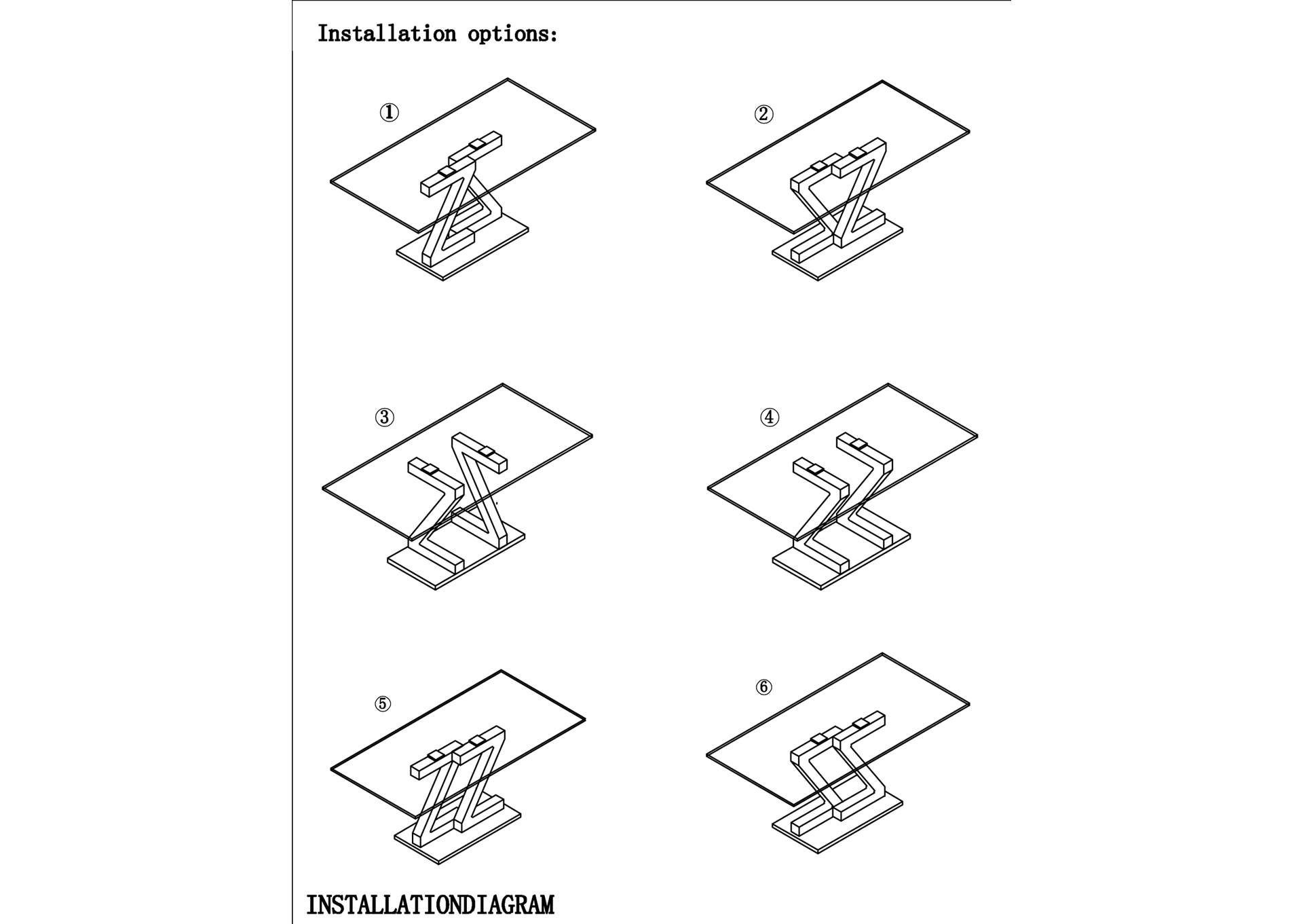 Zig Zag Dining Table with Zig Zag Chairs SET image 9