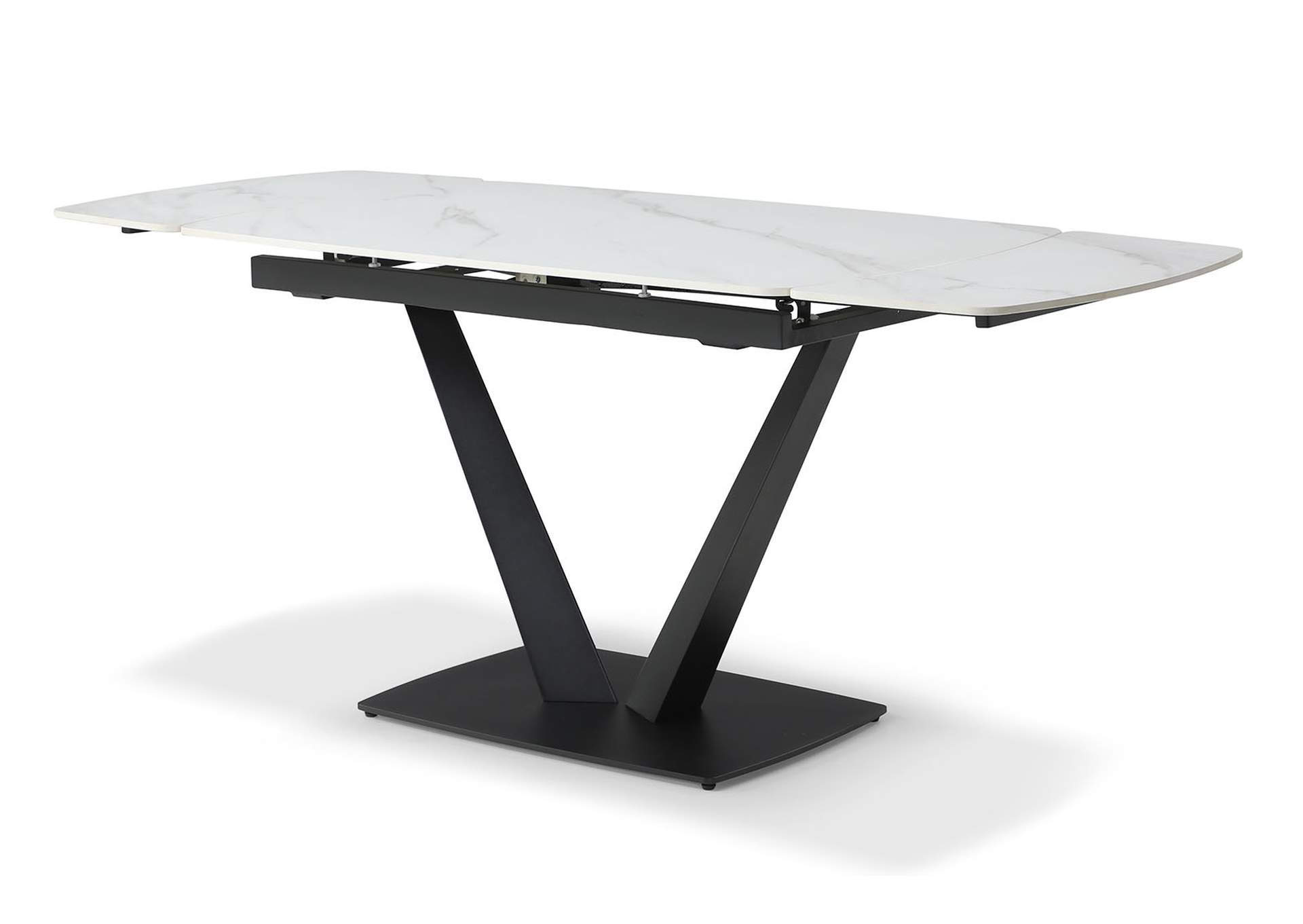 109 White Dining Table SET image 1