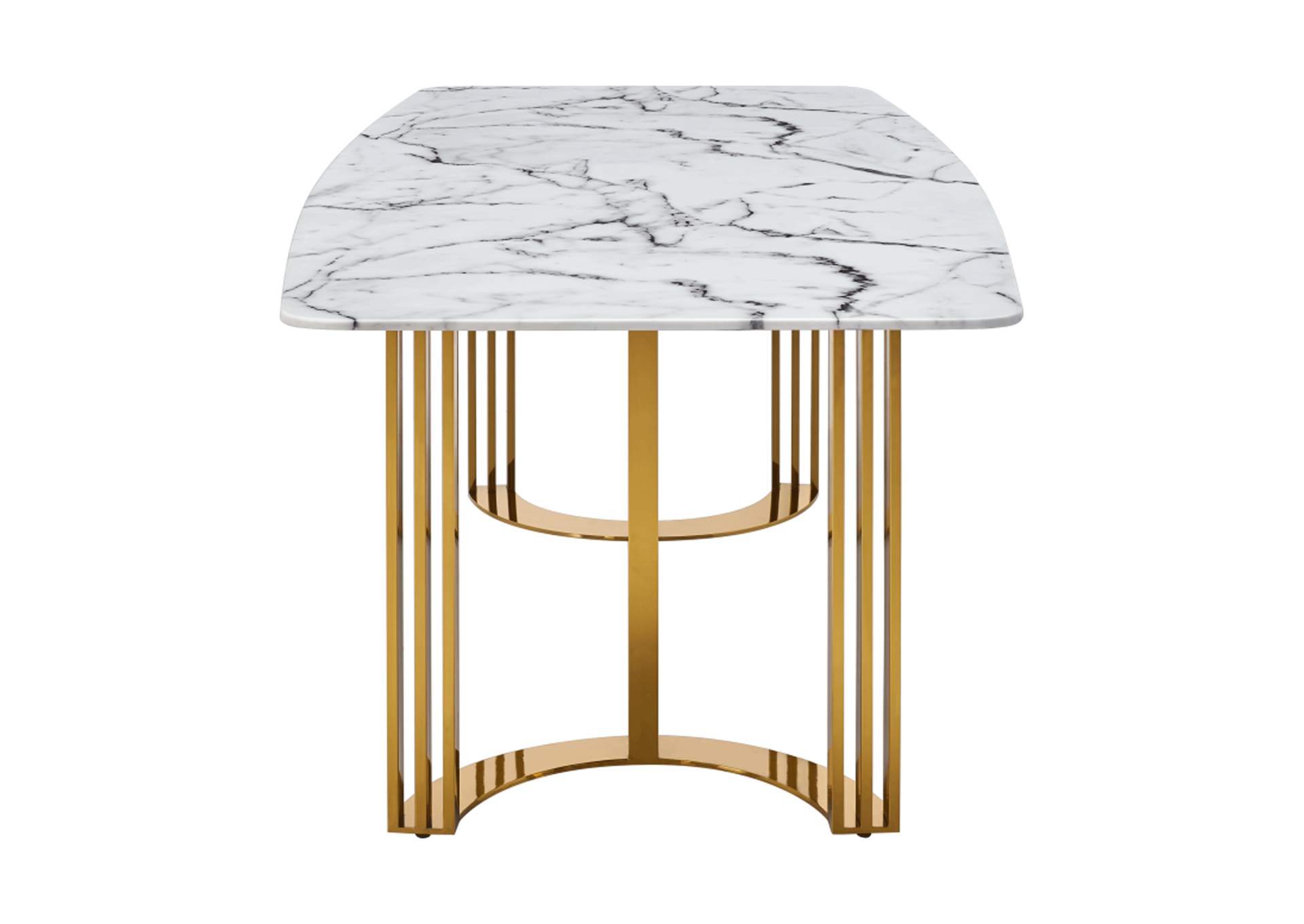 131 Gold Marble Dining SET image 12