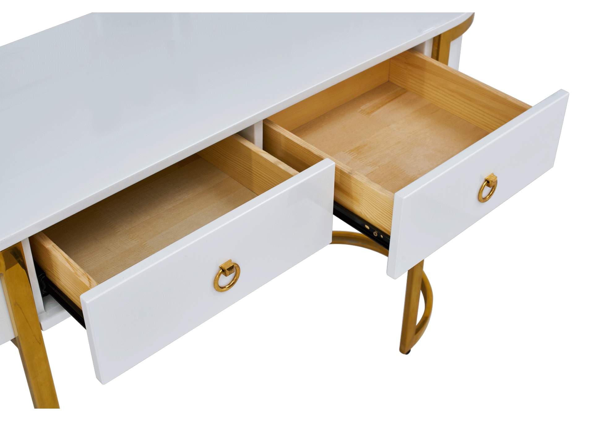 131 Gold Marble Dining SET image 9