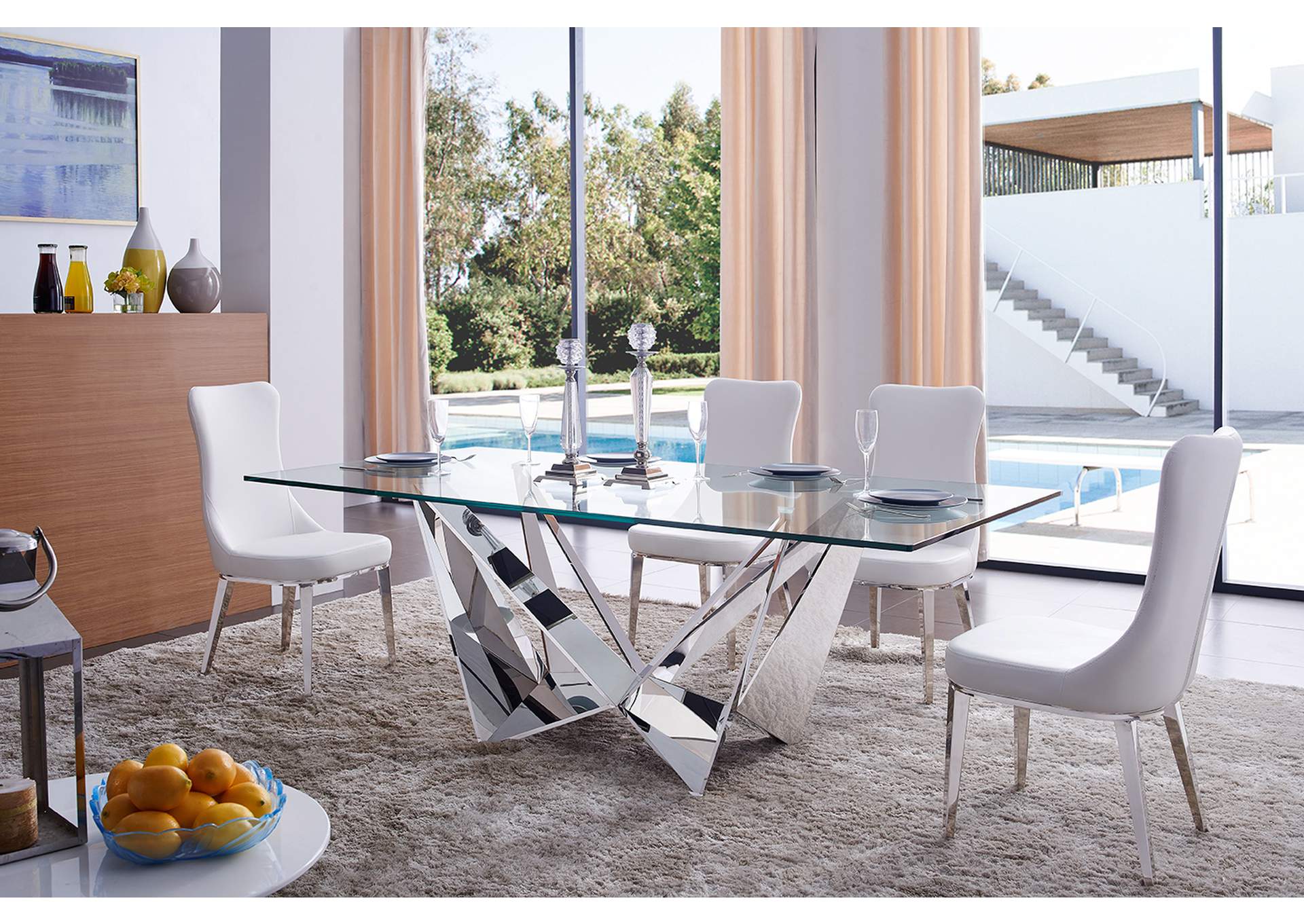 2061 Table And 6138 Chairs SET image 1