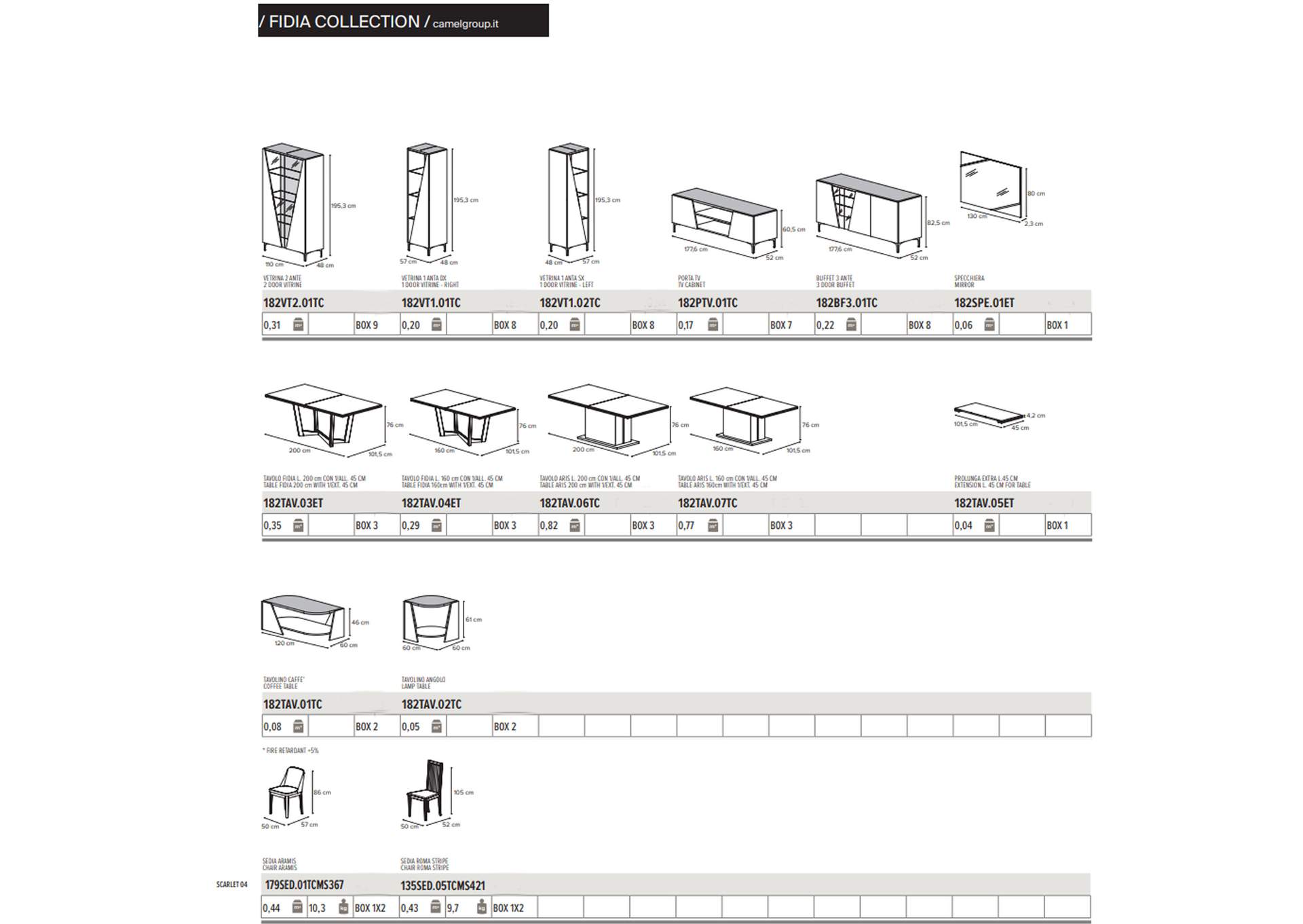 Fidia Dining Room - Aris Table SET image 7
