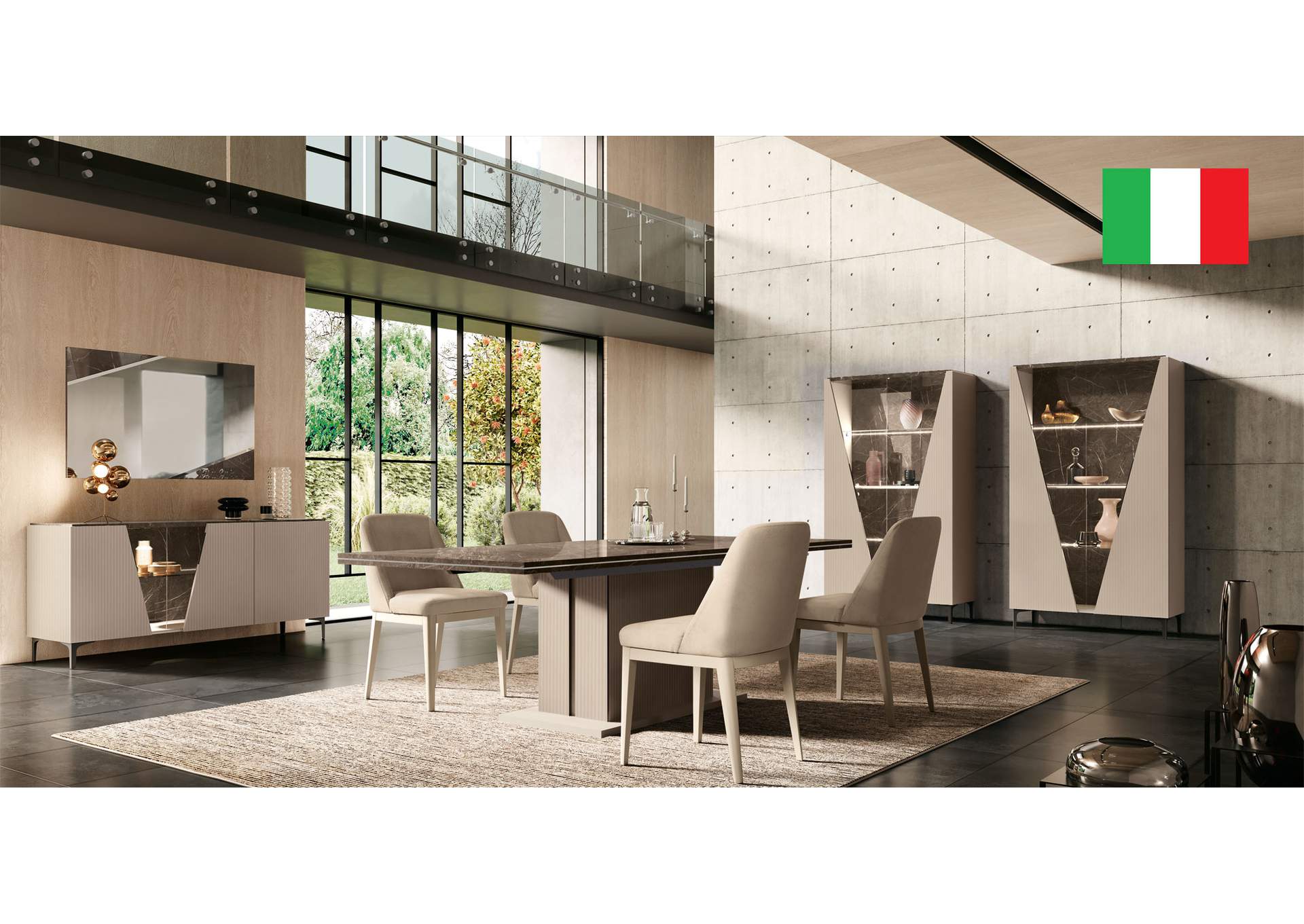 Fidia Dining Room - Aris Table SET image 1