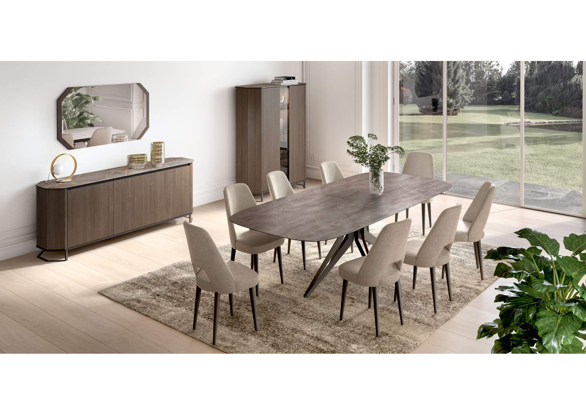 Hexagon Dining Room SET image 7