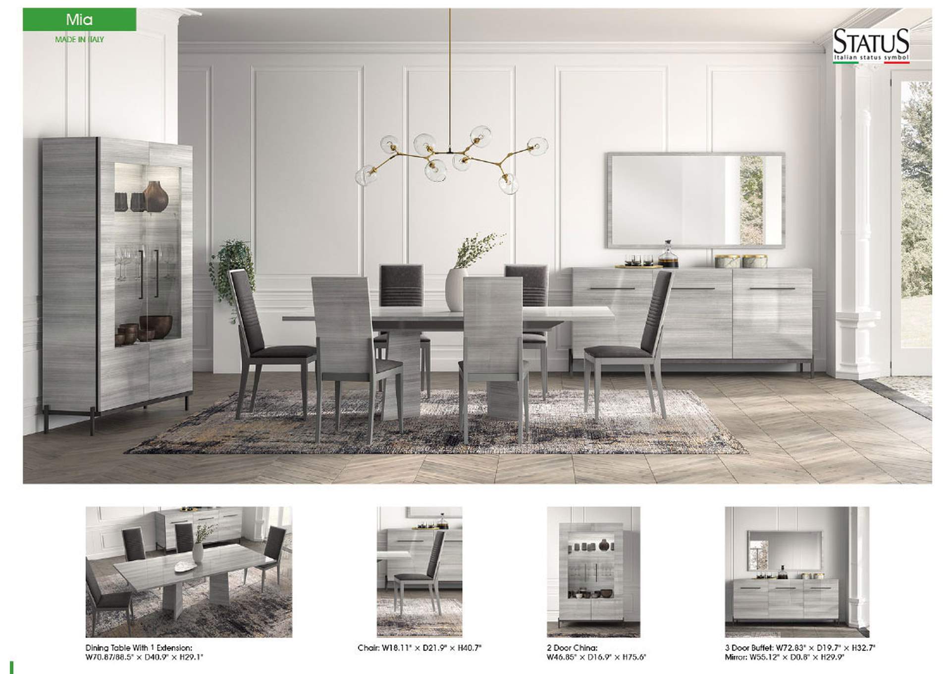 Mia Dining Room SET image 3