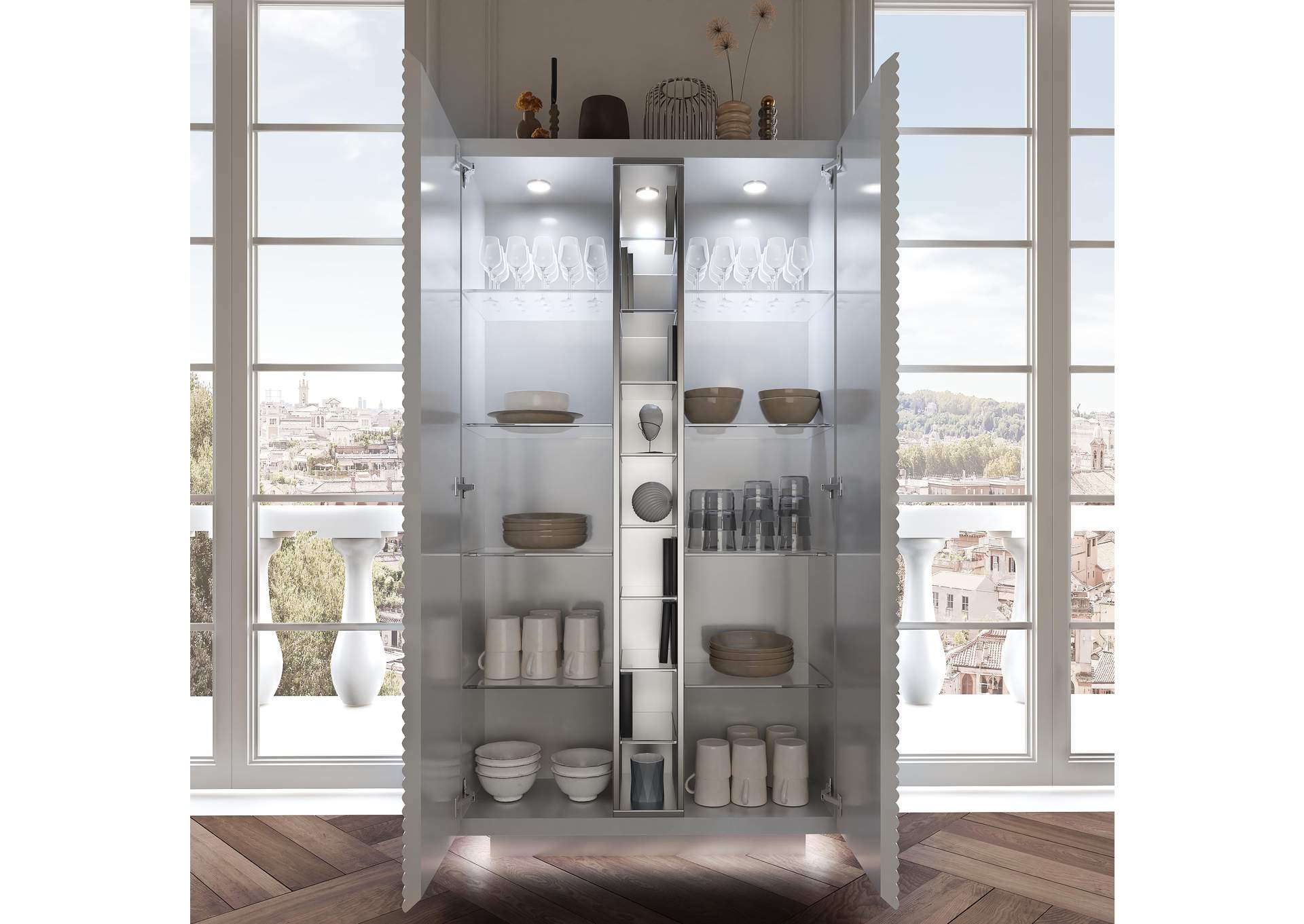 Wave Dining White SET image 10