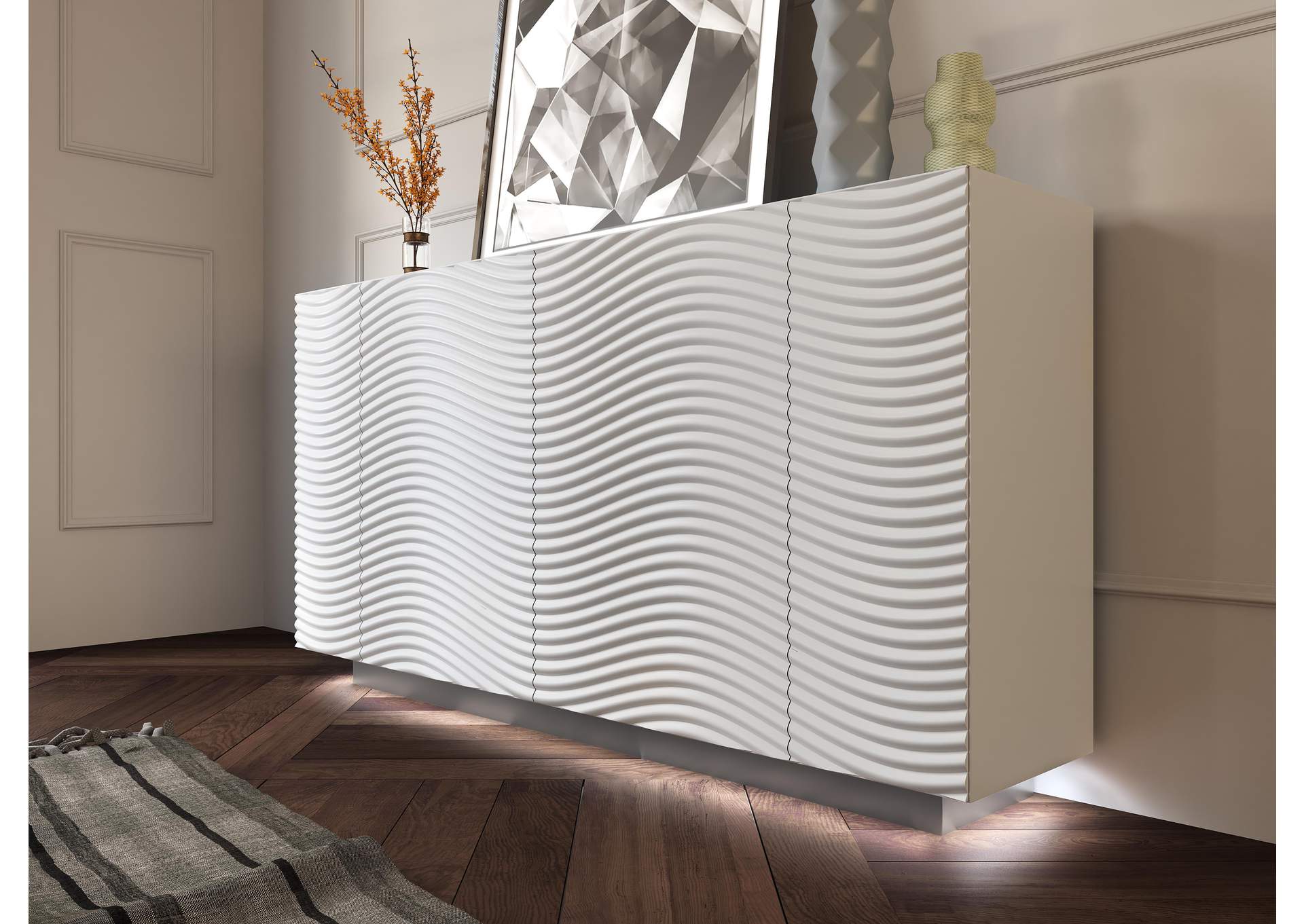 Wave Dining White SET image 11