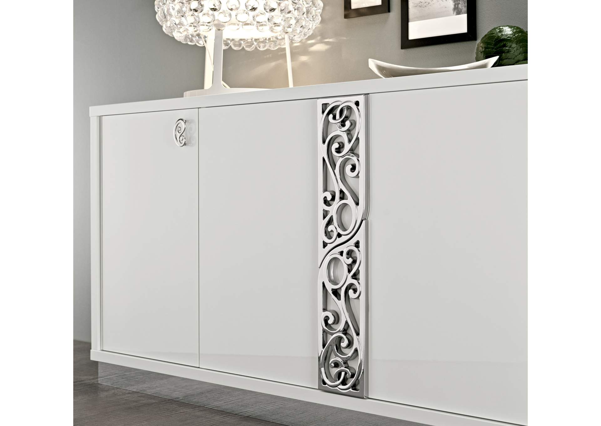 Roma Dining White, Italy SET image 4