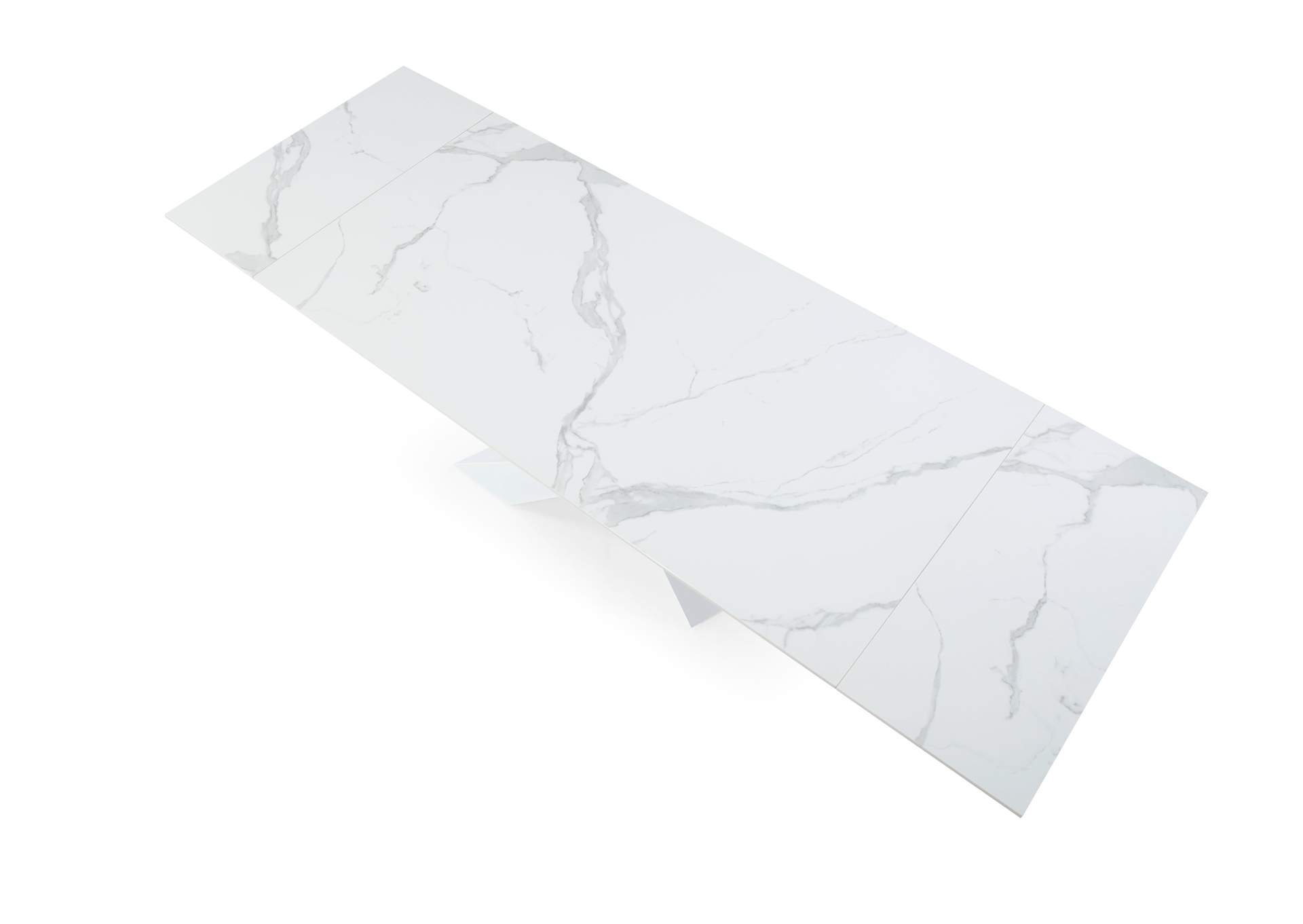 9113 Dinning Table White W - Extended SET image 10