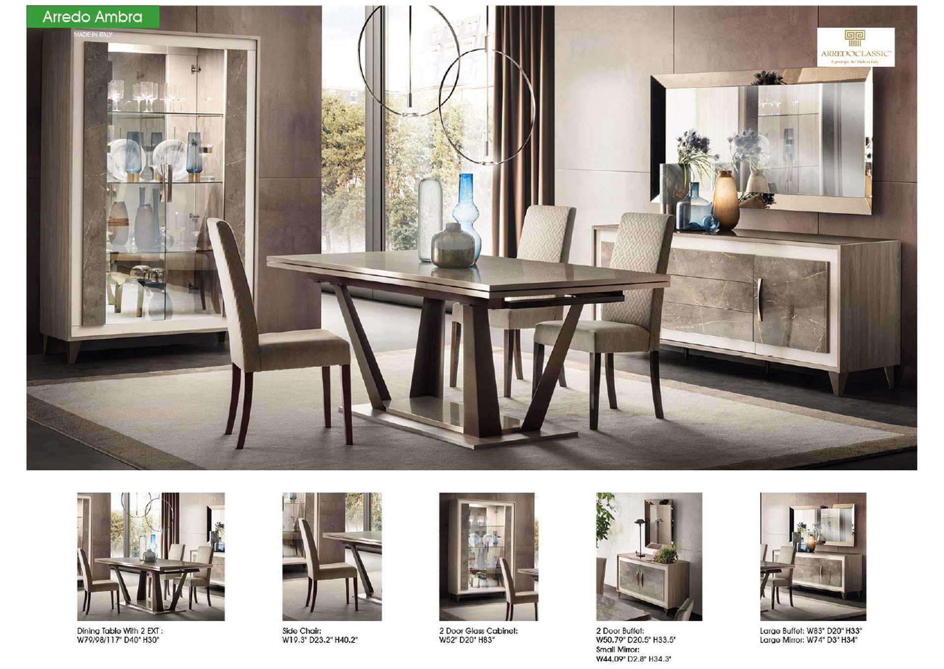 Arredoambra Dining Table By Arredo Classic SET image 3