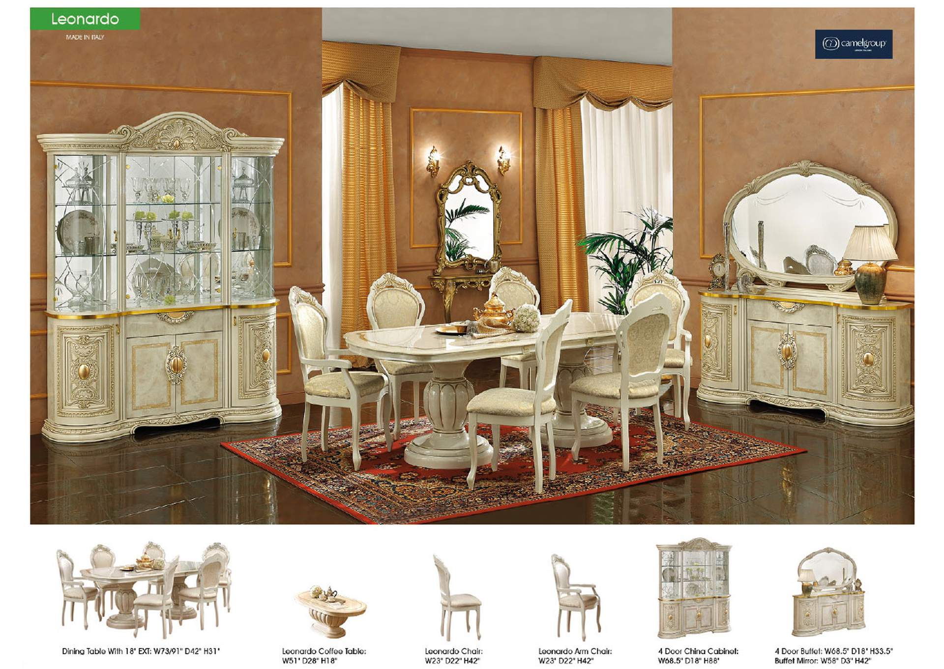 Leonardo Dining Table SET image 3