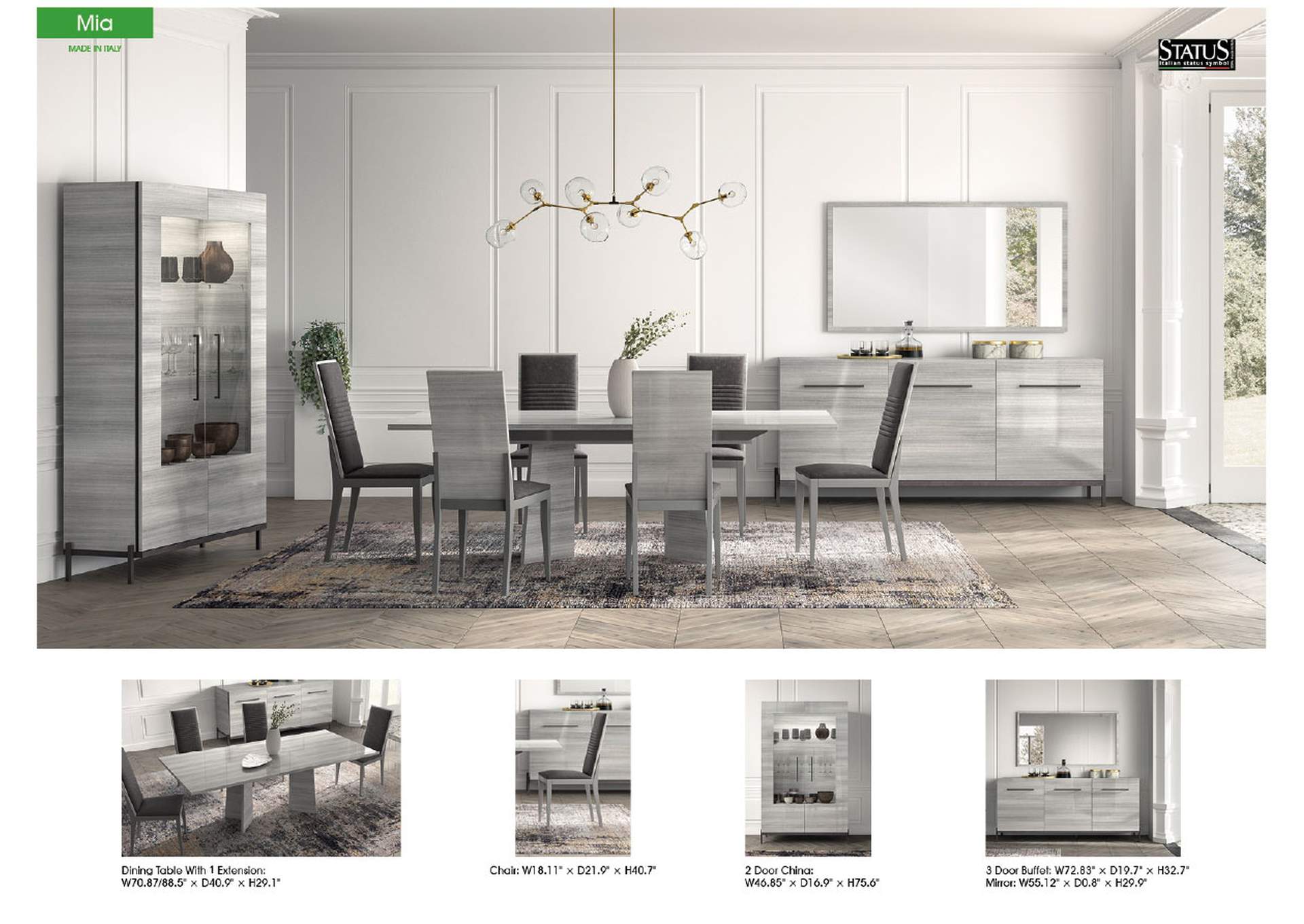 Mia Dining Table SET image 3