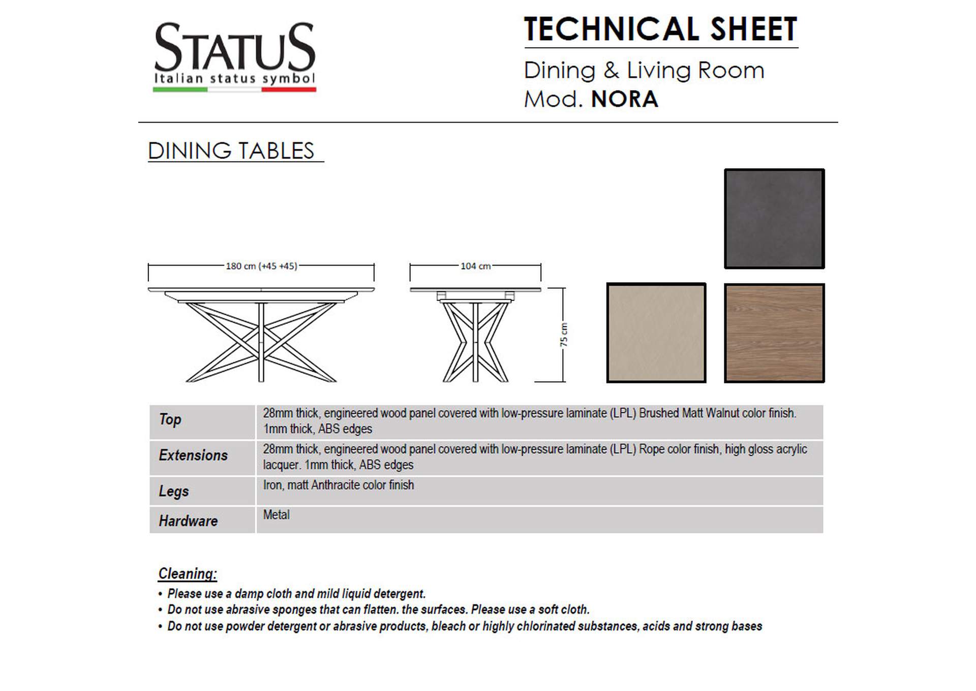 Nora Dining Table SET image 5