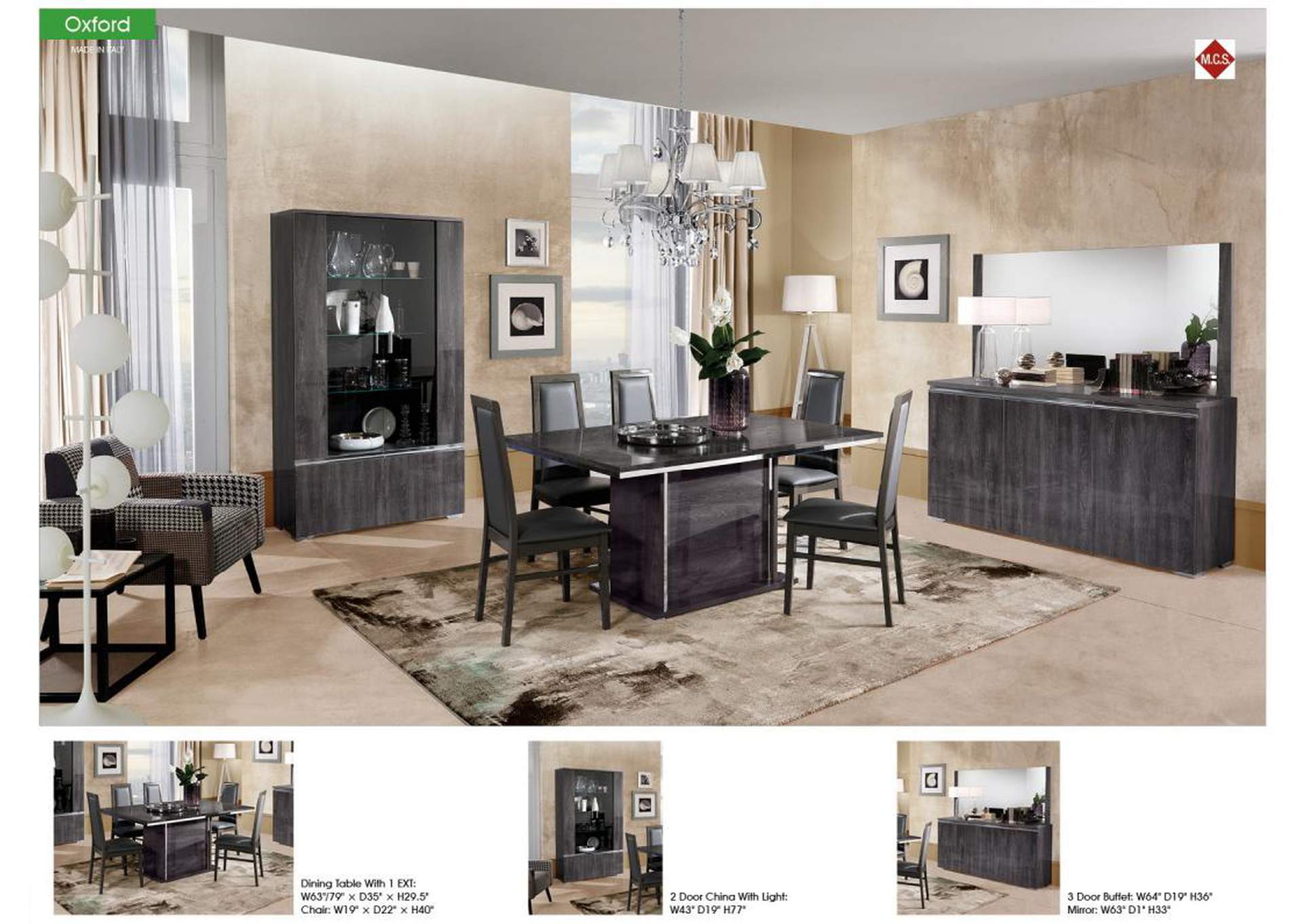 Oxford Dining Table SET image 3