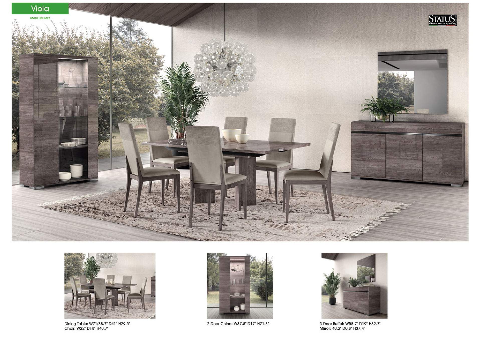 Viola Dining Table SET image 3