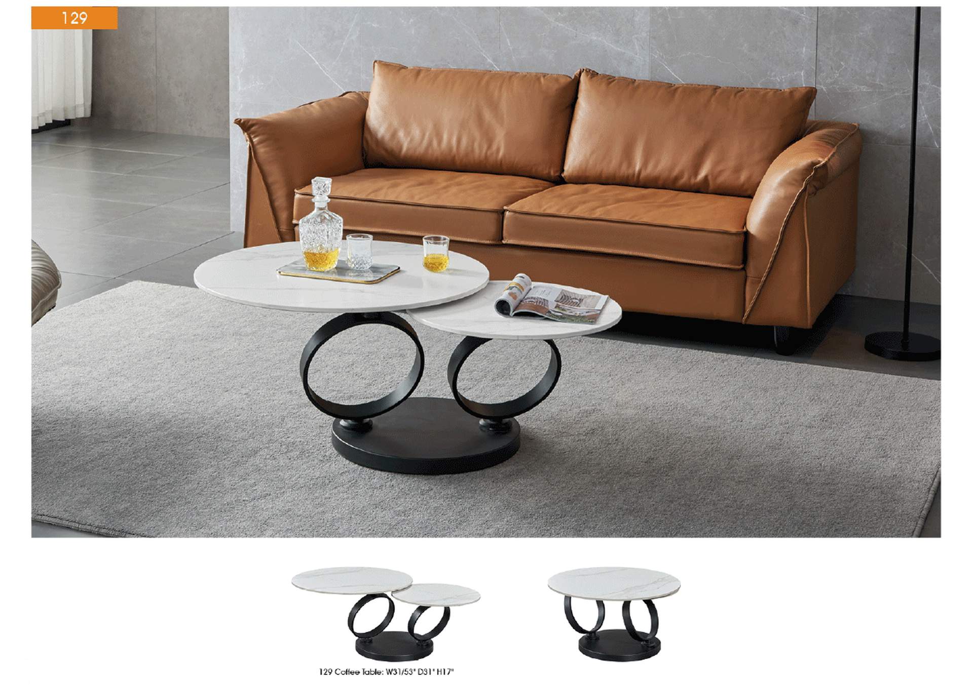 129 Coffee Table SET image 9