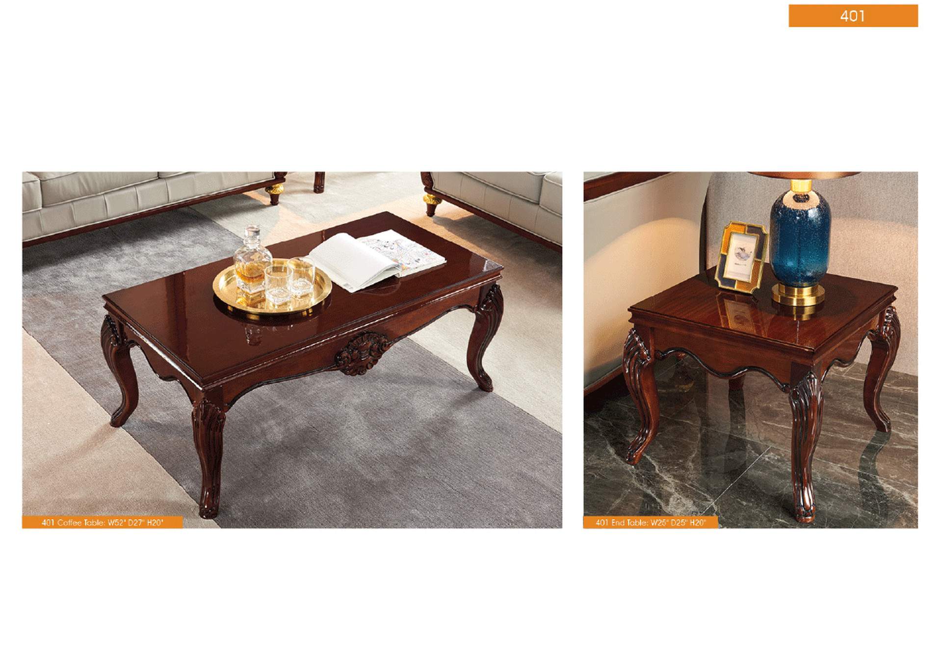 401 Coffee And End Tables SET image 4