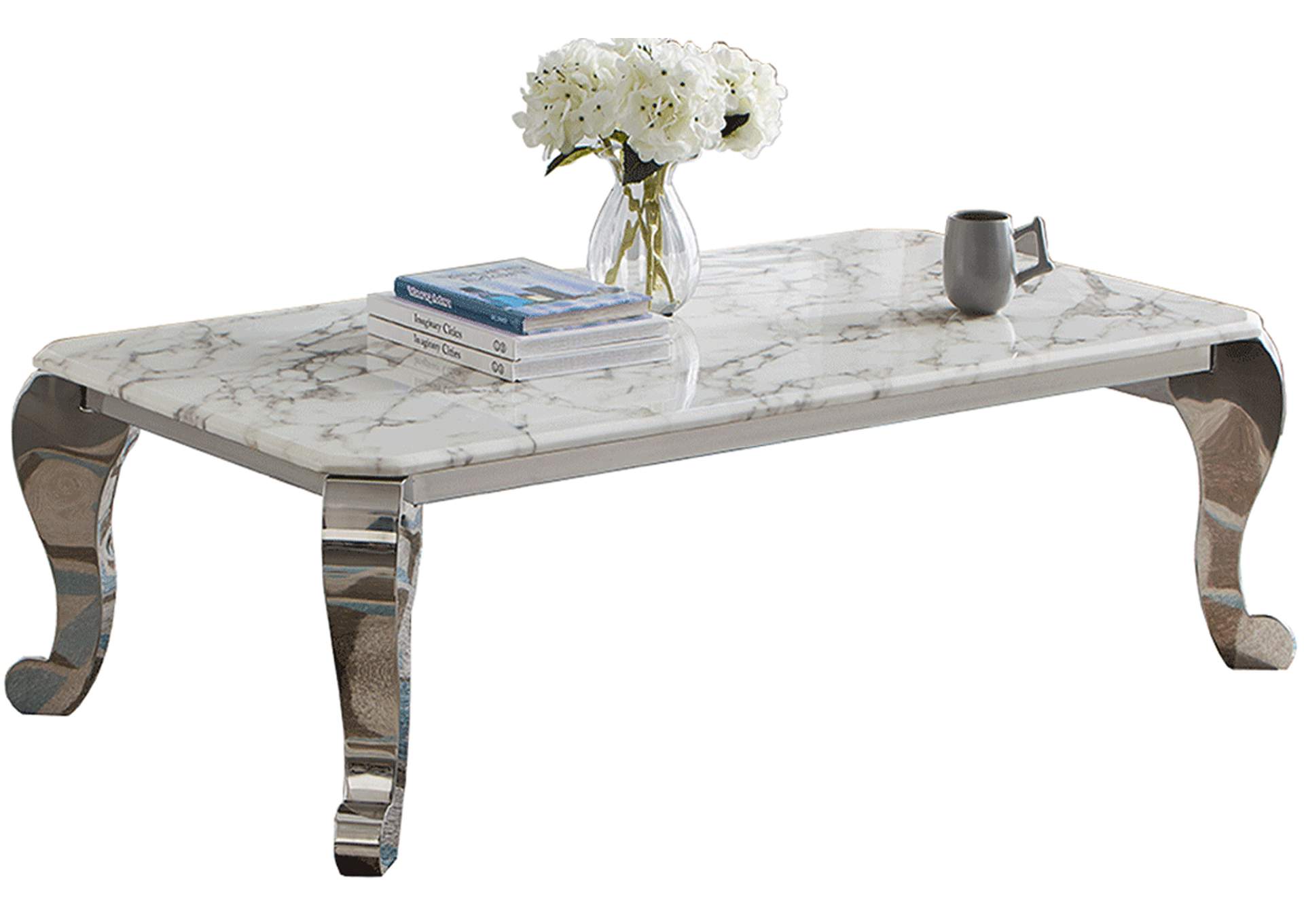 Cf110 Marble Coffee Table SET image 1