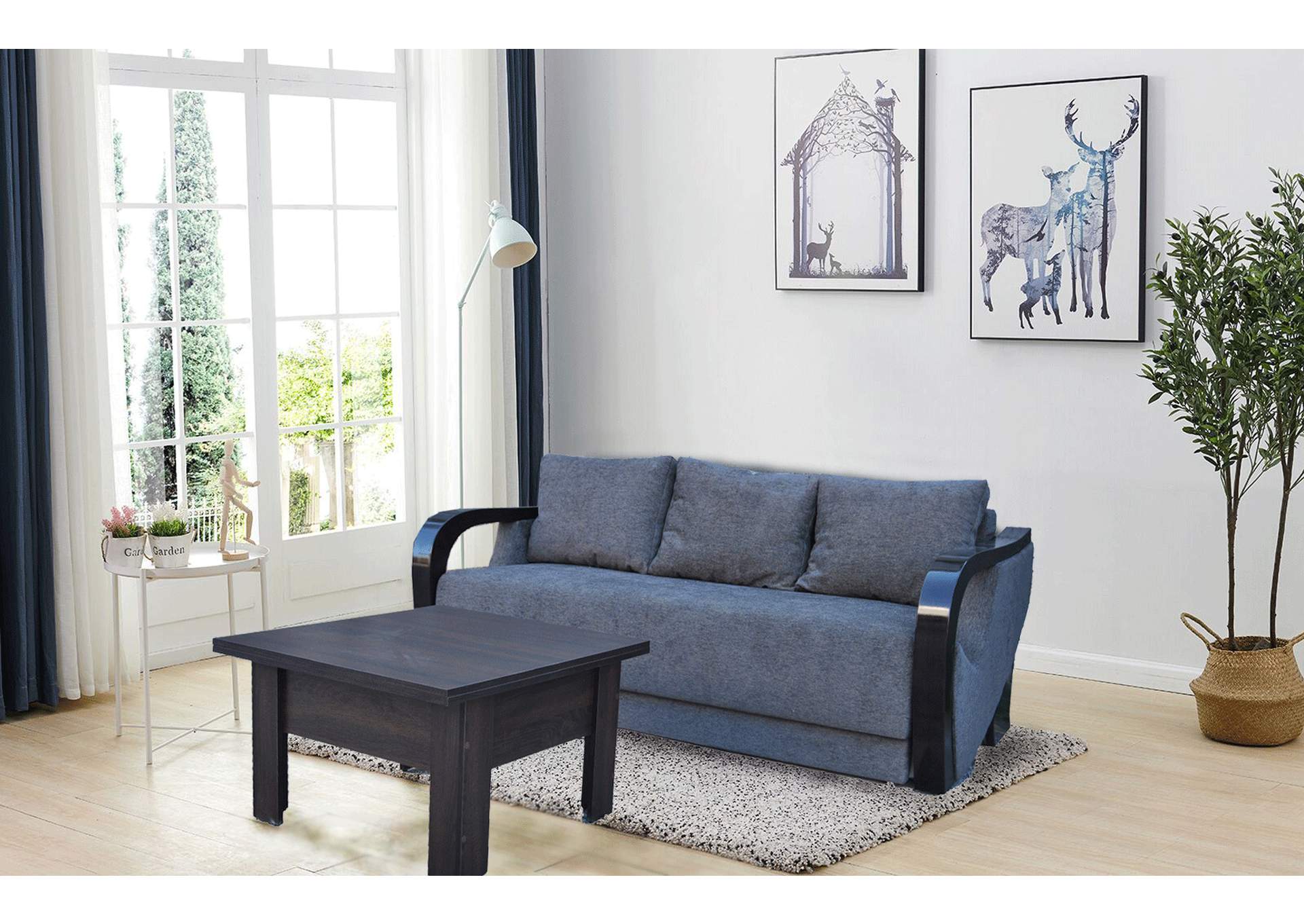 Cosmos Rectangular Transformer Table SET image 6