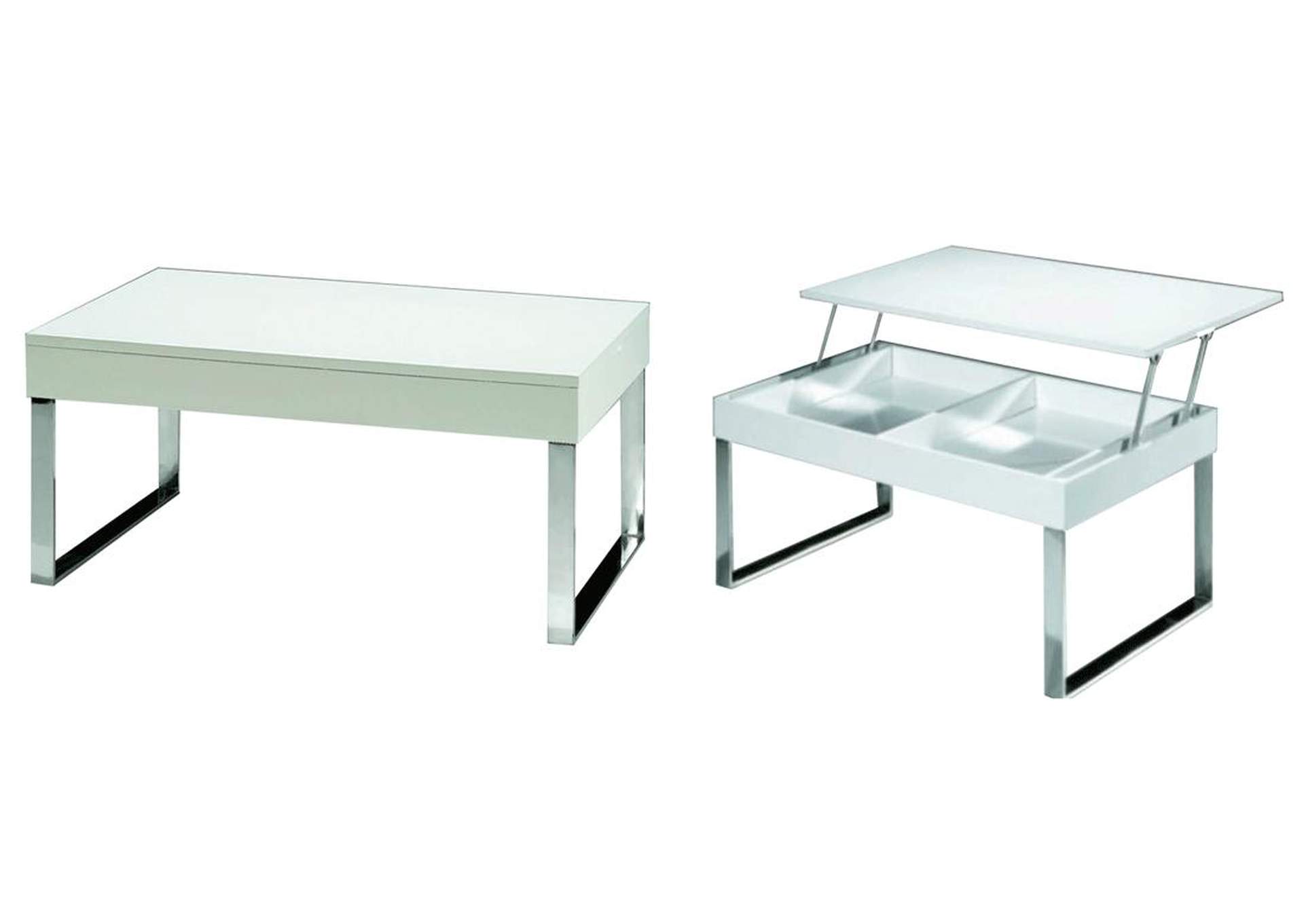 J030 White Coffee Table image 1