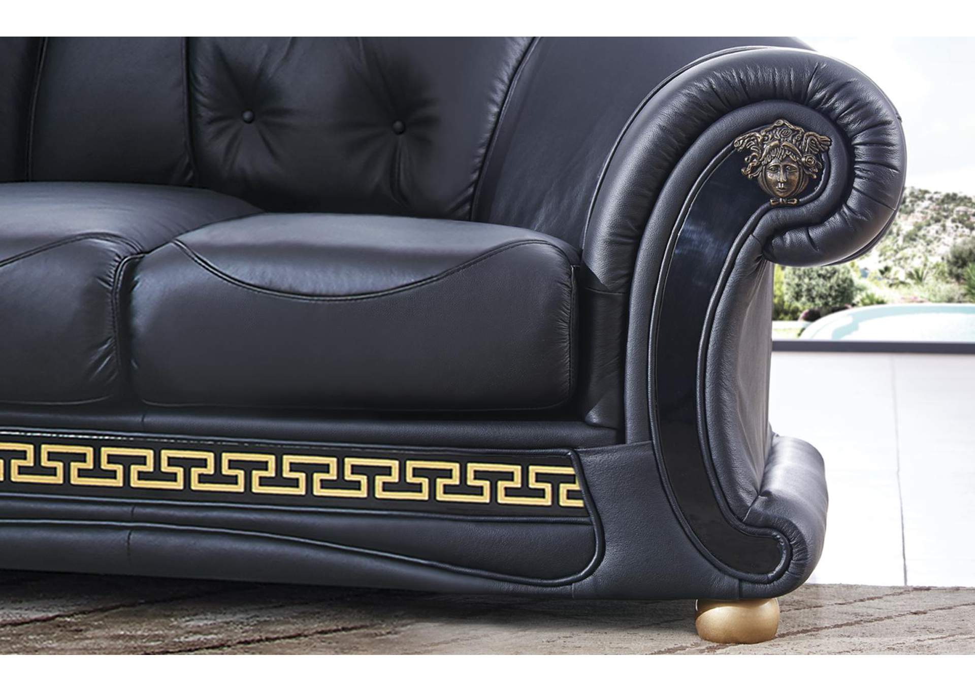 Apolo Sectional Black SET image 3