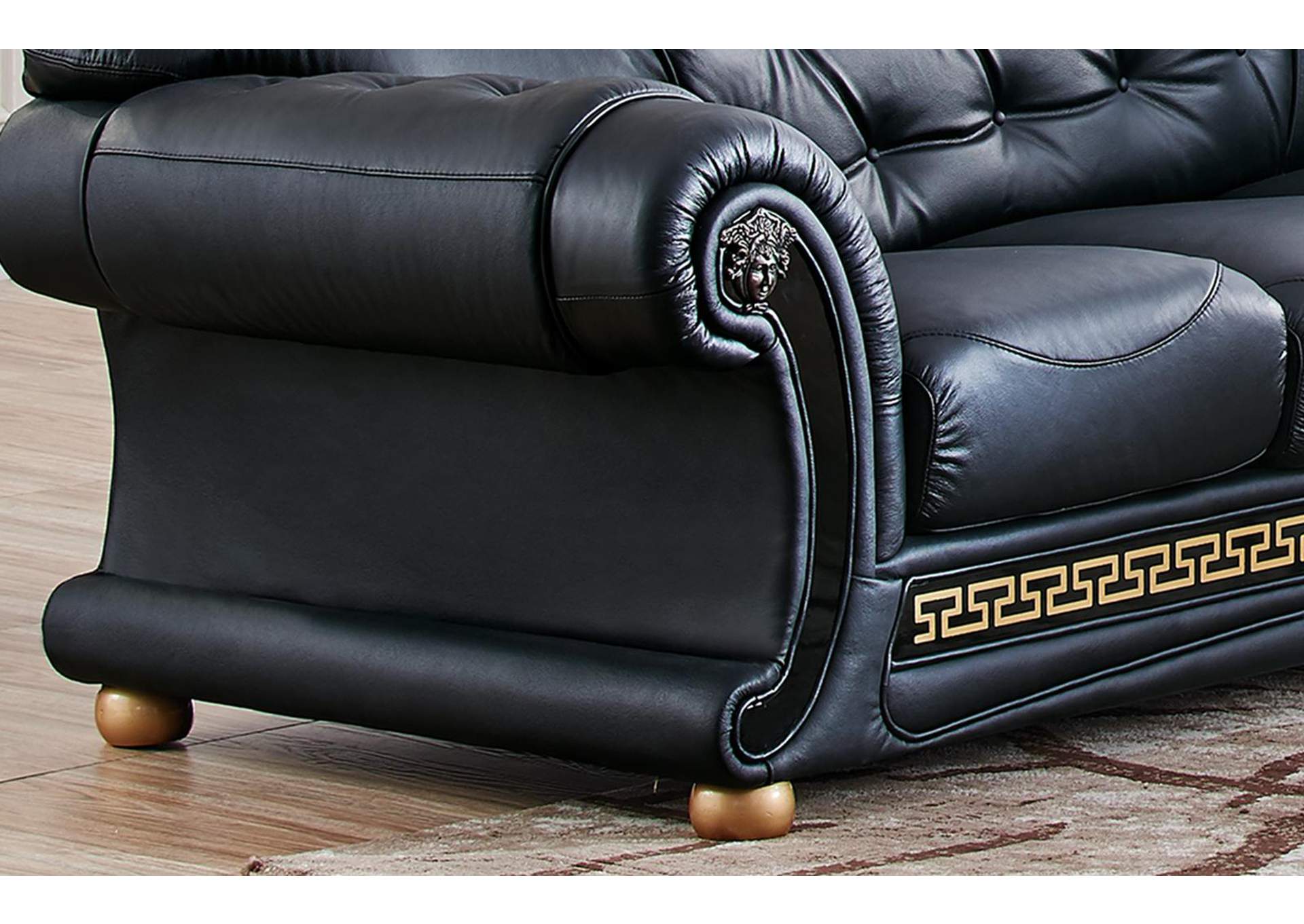 Apolo Sectional Black SET image 5