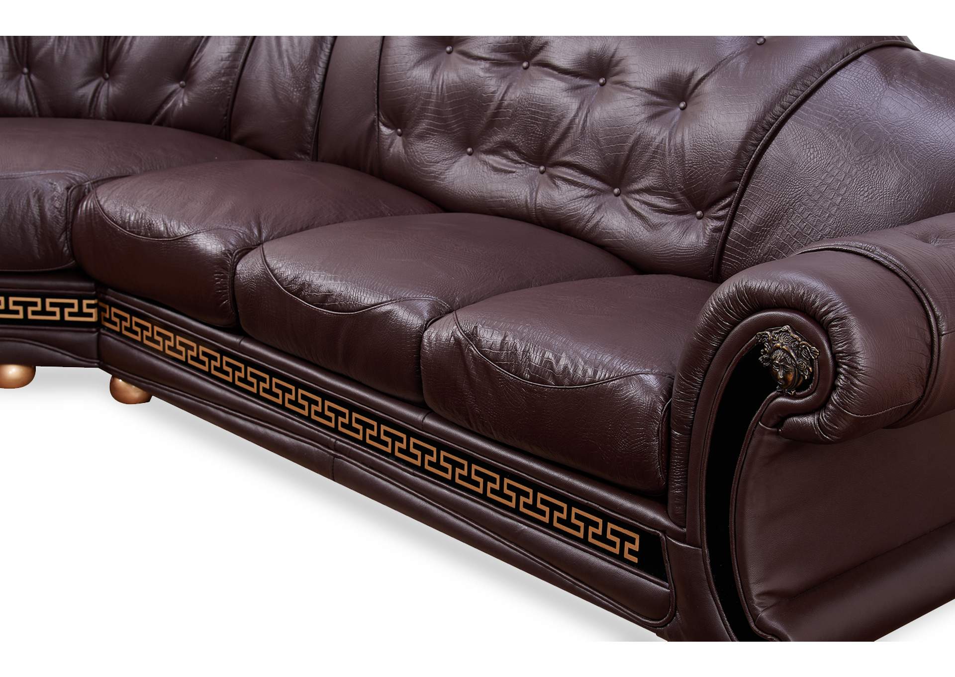 Apolo Sectional Brown SET image 7