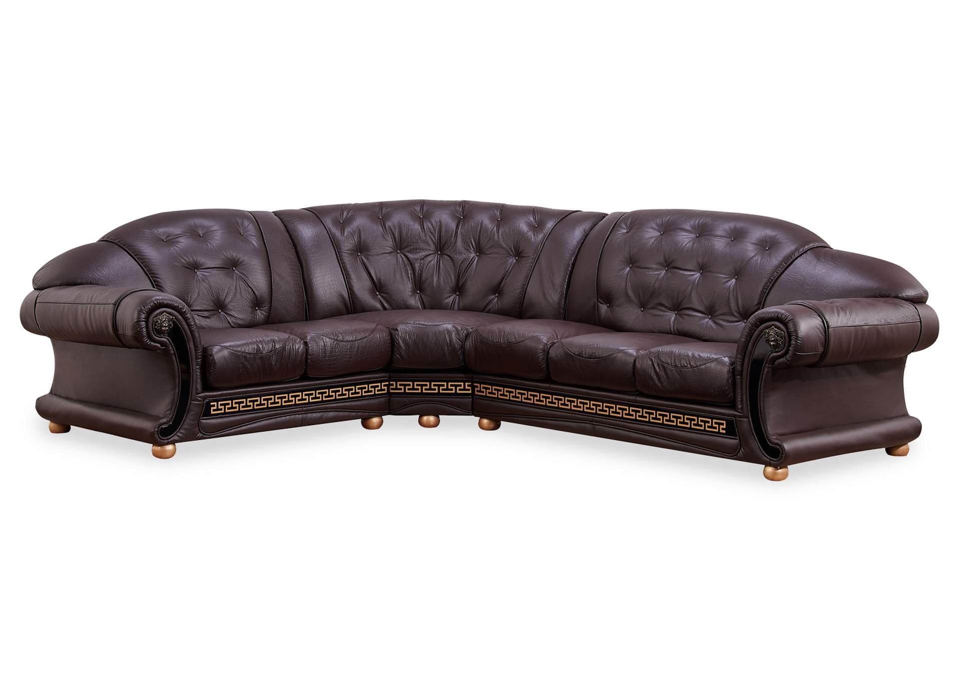 Apolo Sectional Brown SET image 3