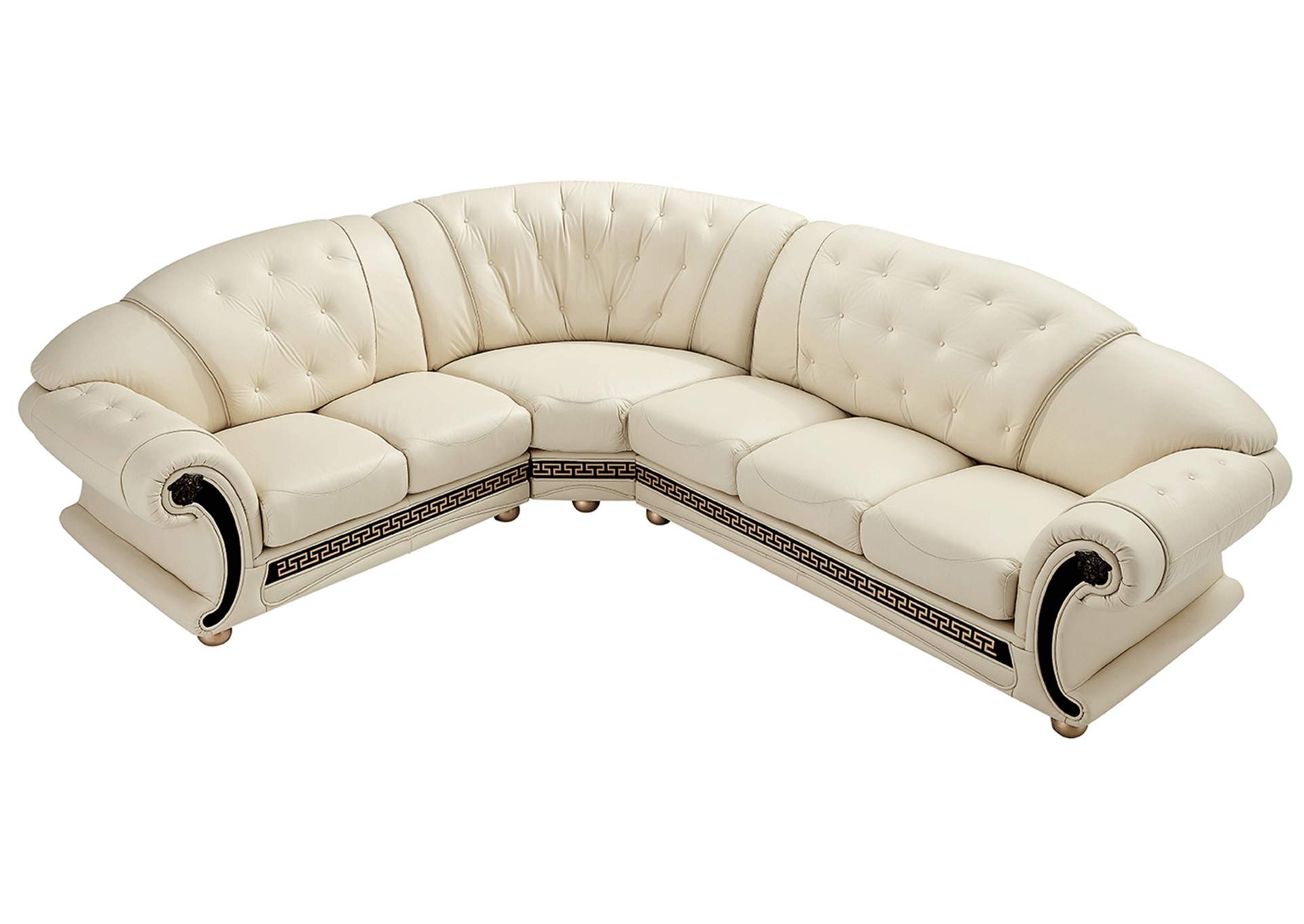Apolo Sectional Ivory SET image 7