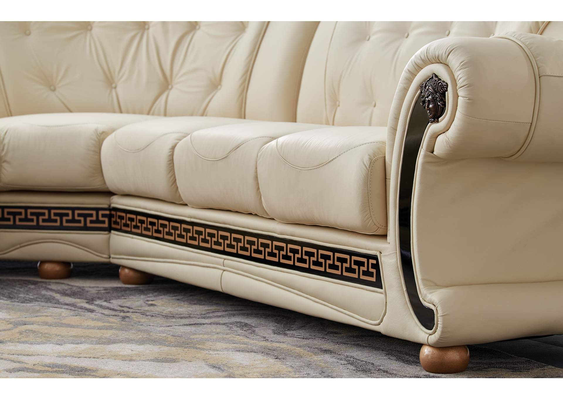 Apolo Sectional Ivory SET image 6
