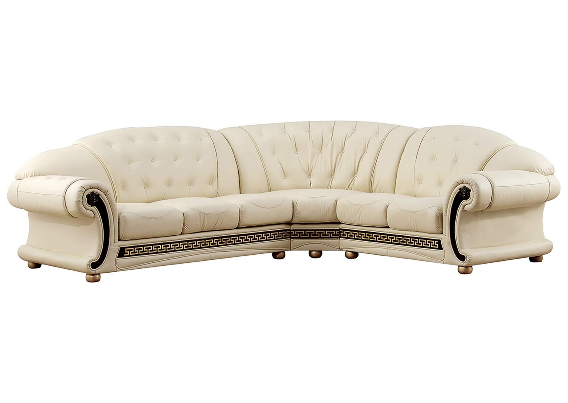 Apolo Sectional Ivory SET image 3