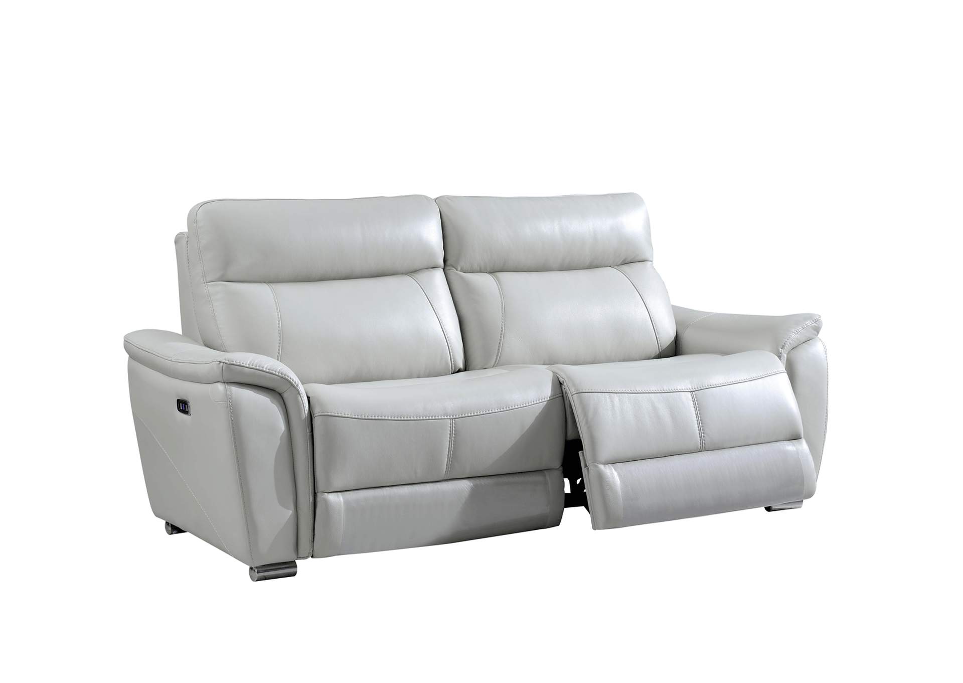 1705 Light-grey with Electric Recliners SET image 4