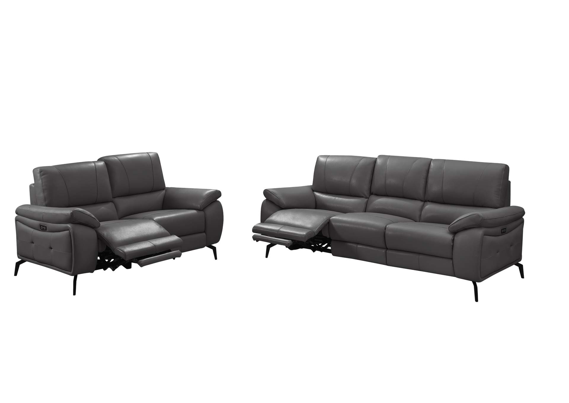 2934 Dark Grey with Electric Recliners SET image 6